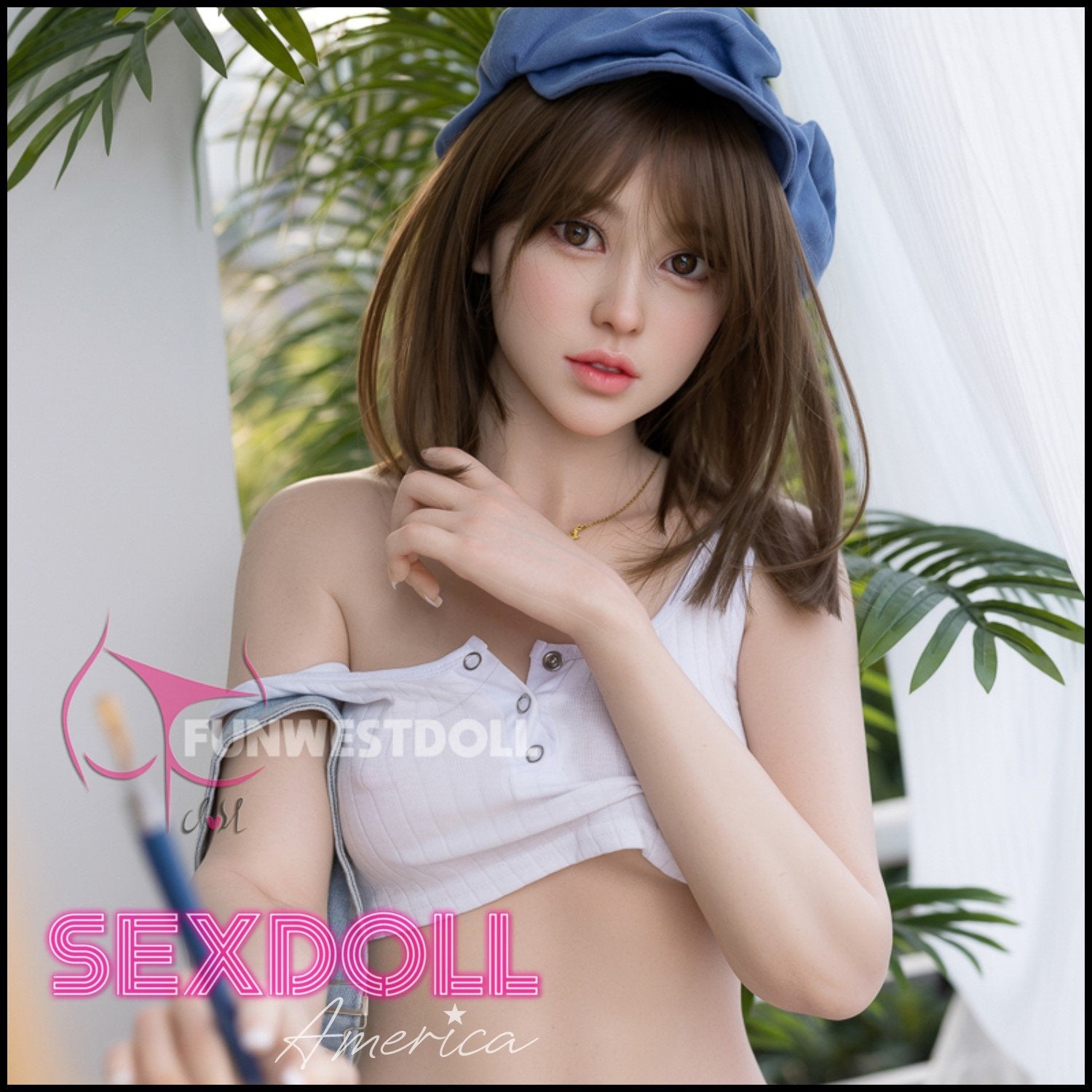 Realistic Sex Doll 159 (5'3") A-Cup Lucy (Head #032S) Full Silicone - FunWestDoll by Sex Doll America