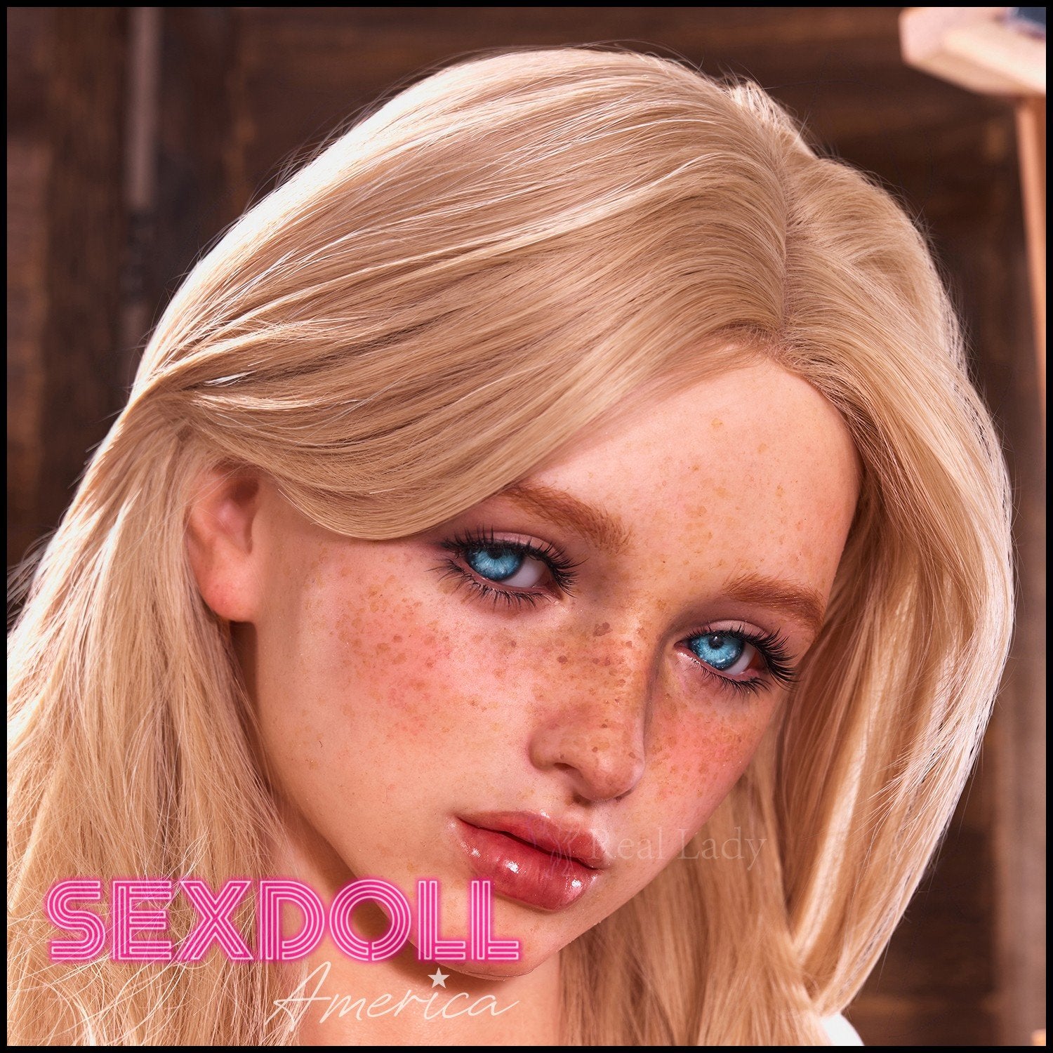 Realistic Sex Doll 159 (5'3") H-Cup Elia (Head #R22) Full Silicone - Real Lady by Sex Doll America