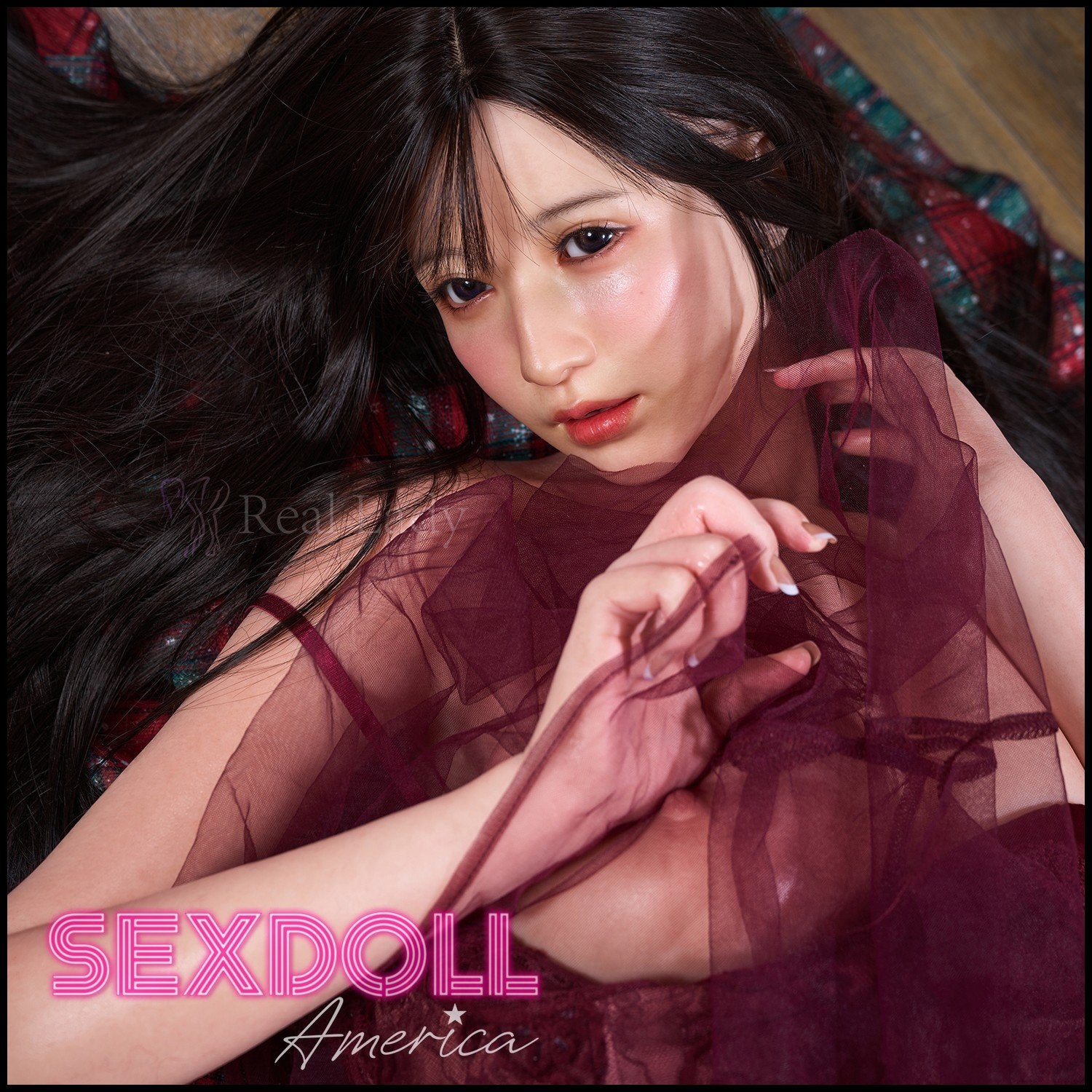 Realistic Sex Doll 159 (5'3") K-Cup Emilia Natural (Head #R18) Full Silicone - Real Lady by Sex Doll America