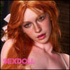 Real Lady Realistic Sex Doll Huge Tits Boobs Western American Red Head