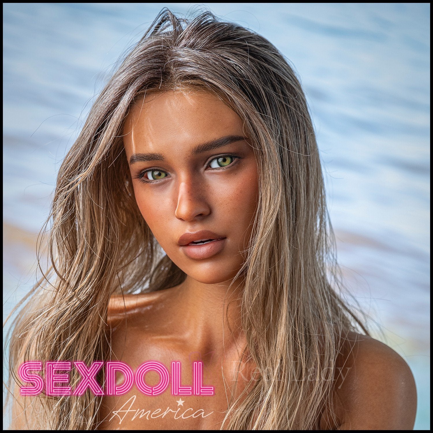 Realistic Sex Doll 159 (5'3") K-Cup Riley (Head #R12) Full Silicone - Real Lady by Sex Doll America