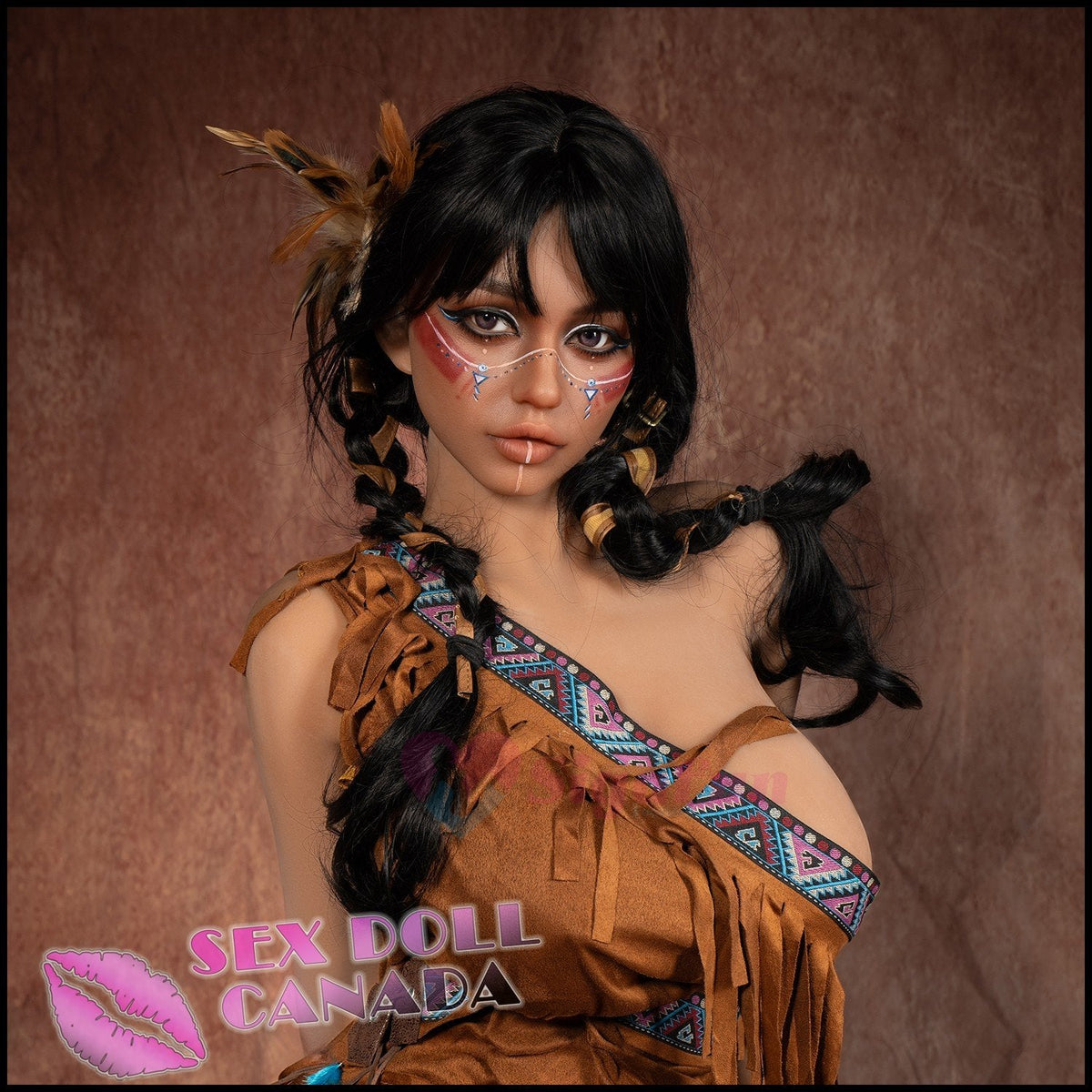Realistic Sex Doll IN-STOCK - 159 (5'3") G-Cup Ada Tanned (Head #SG3) (USA) - Sigafun by Sex Doll America
