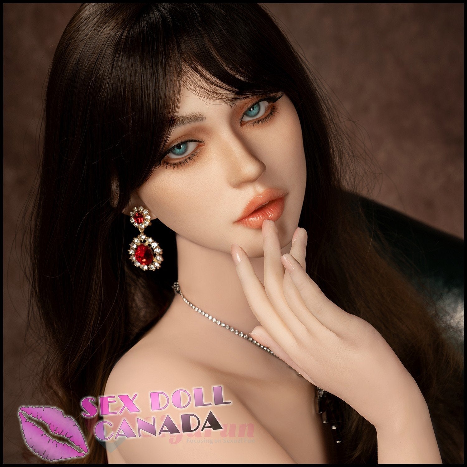 Realistic Sex Doll IN-STOCK - 159 (5'3") G-Cup Ada Red Dress (Head #SG3) (USA) - Sigafun by Sex Doll America
