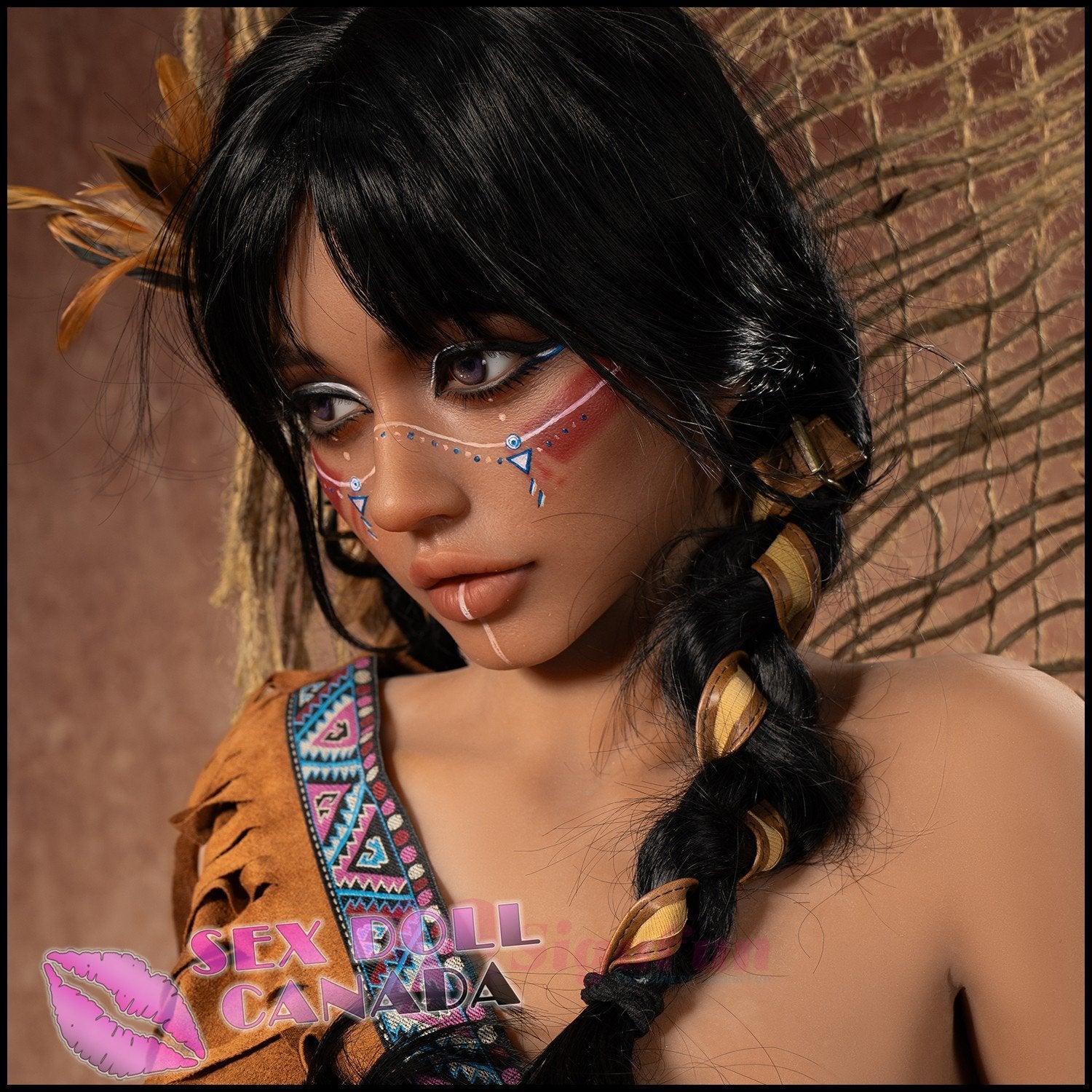 Realistic Sex Doll IN-STOCK - 159 (5'3") G-Cup Ada Tanned (Head #SG3) (USA) - Sigafun by Sex Doll America