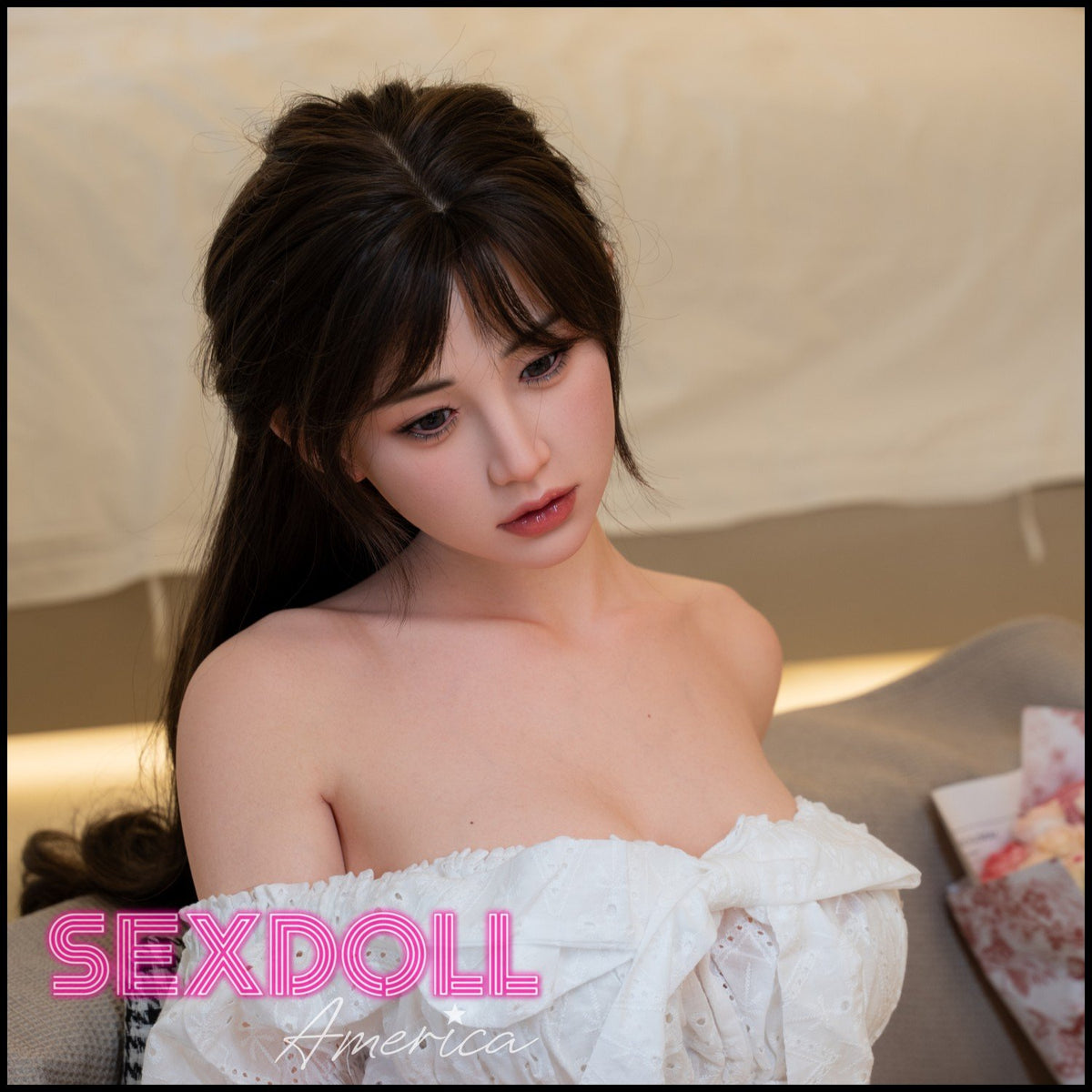 Realistic Sex Doll 160 (5'3") G-Cup Vivivi - Full Silicone - Gynoid Tech by Sex Doll America