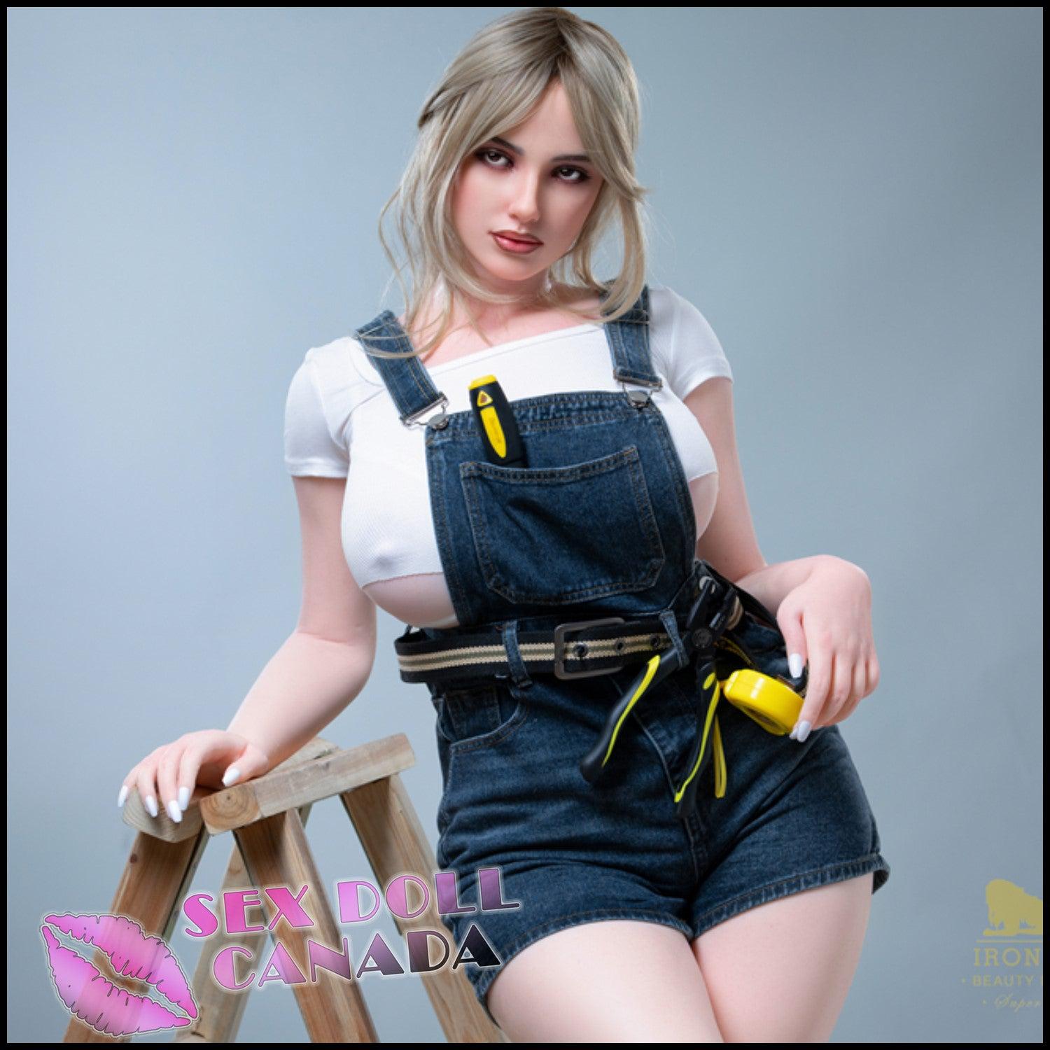 Realistic Sex Doll IN-STOCK - 160 (5'3") K-Cup Luna (Head #S17) Full Silicone (USA) - IRONTECH Doll by Sex Doll America