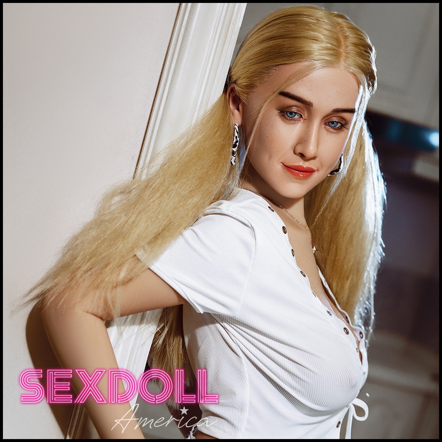 Realistic Sex Doll 160 (5'3") D-Cup Rebecca (Silicone Head) - Jarliet Doll by Sex Doll America