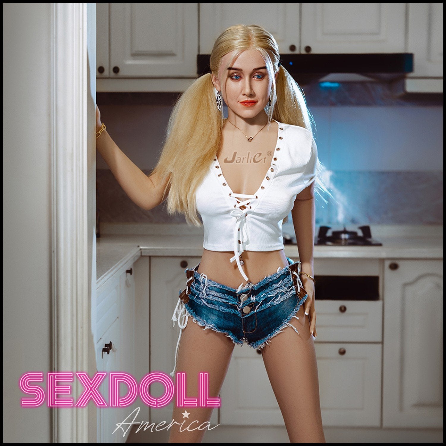 Realistic Sex Doll 160 (5'3") D-Cup Rebecca (Silicone Head) - Jarliet Doll by Sex Doll America