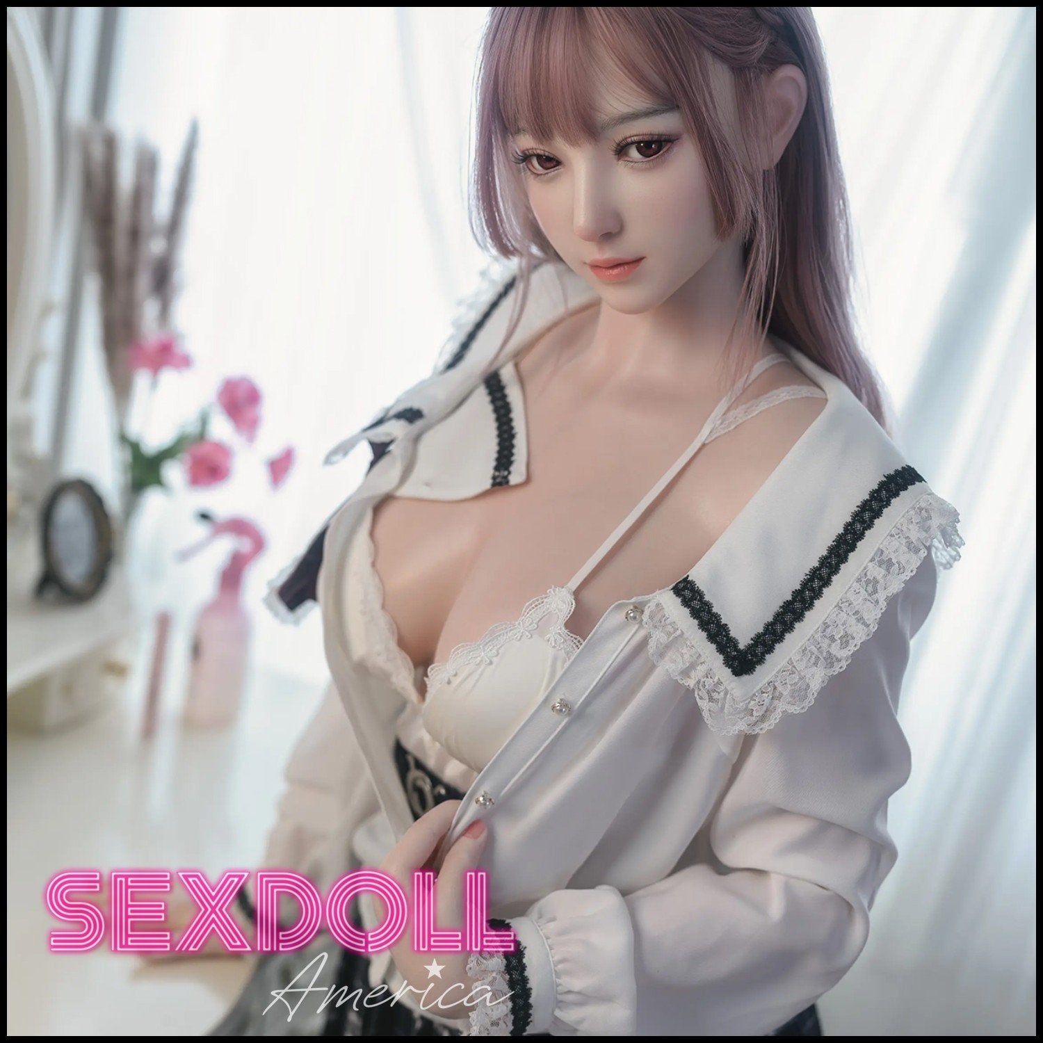Realistic Sex Doll 160 (5'3") E-Cup Lilia - Full Silicone - Tayu by Sex Doll America