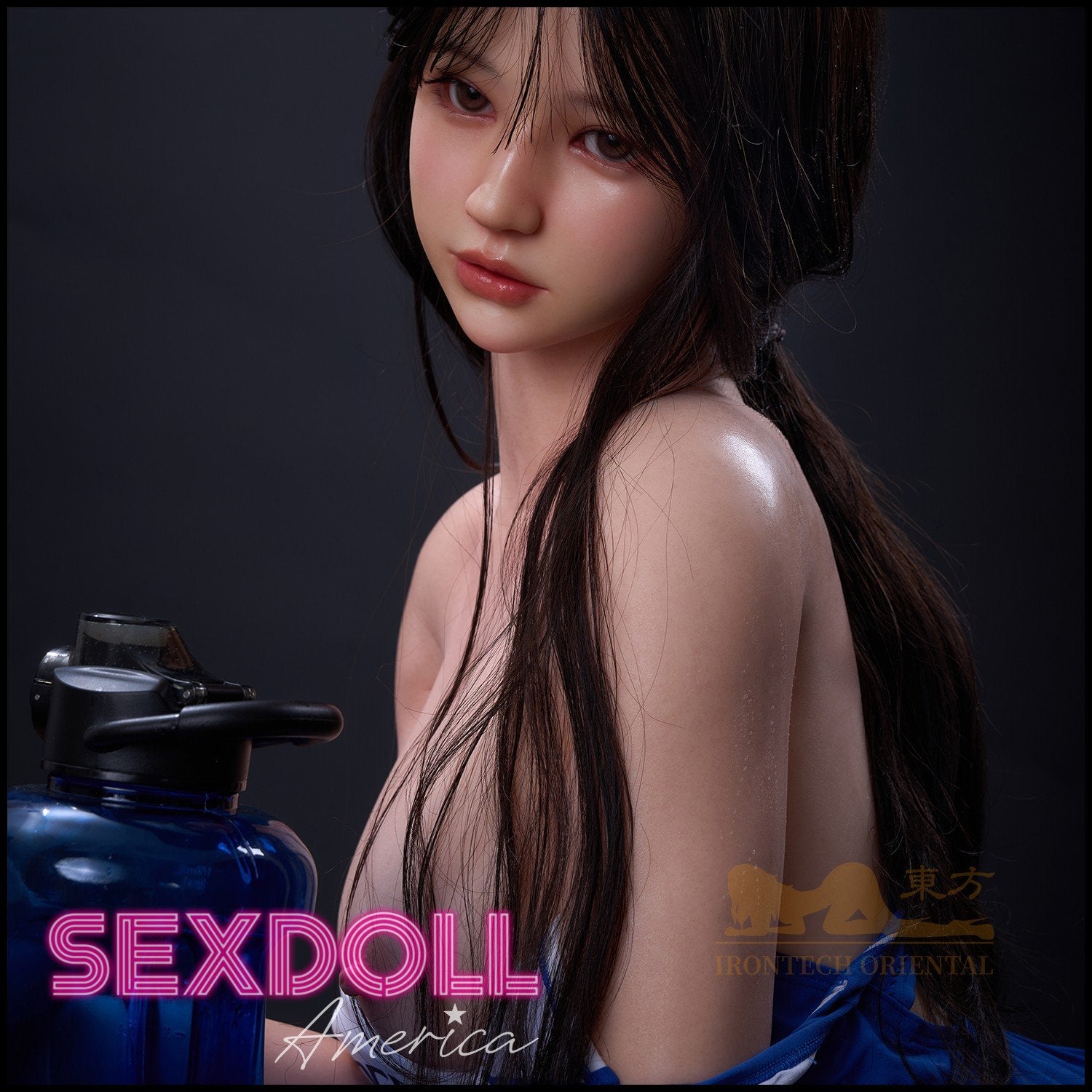 Realistic Sex Doll 161 (5'3") F-Cup Evie Sexy (Head #T4 ROS MAX) Full Silicone - IRONTECH Dolls by Sex Doll America