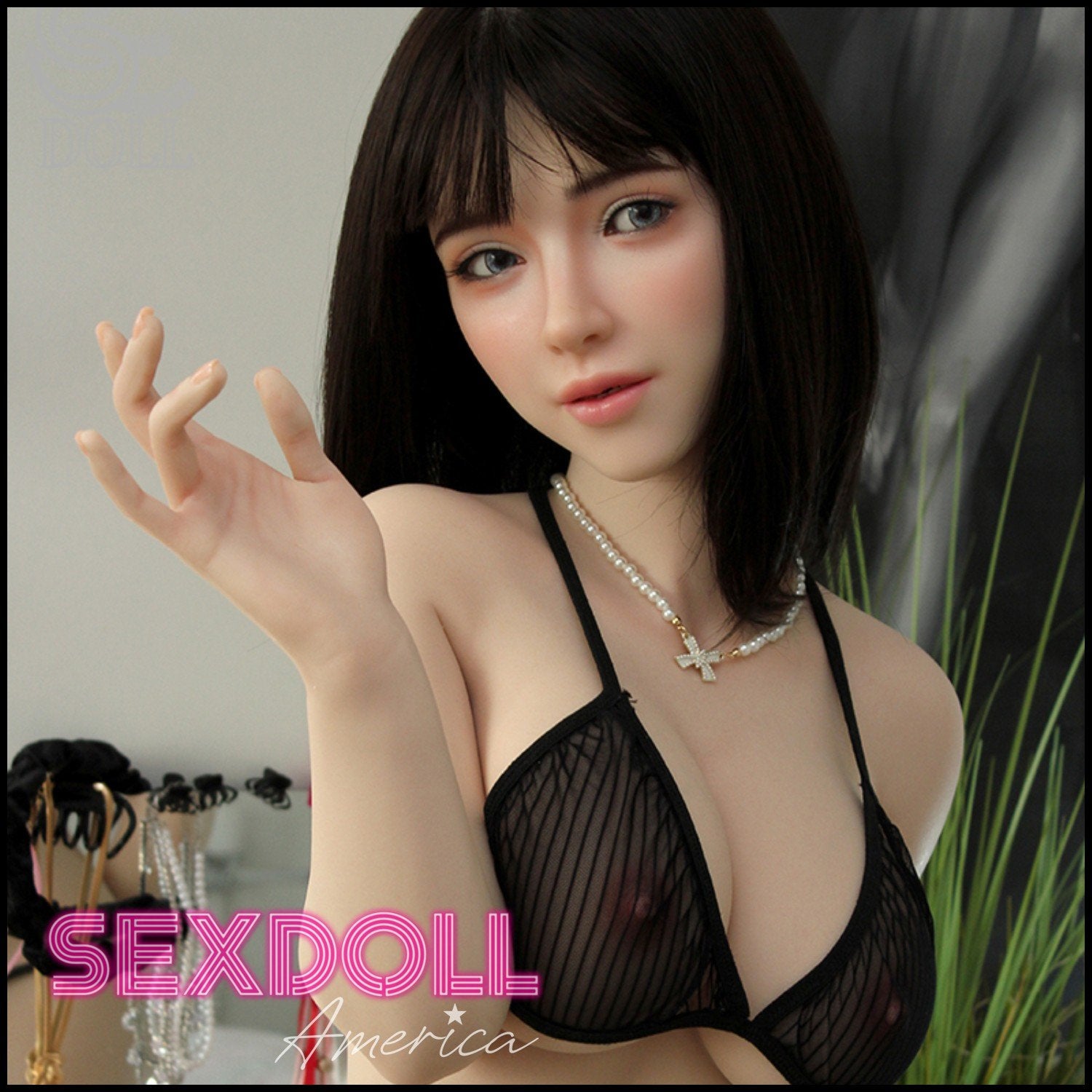 Realistic Sex Doll 161 (5'3") E-Cup Annika G. Natural (Head #068SO) Full Silicone - SE Doll by Sex Doll America