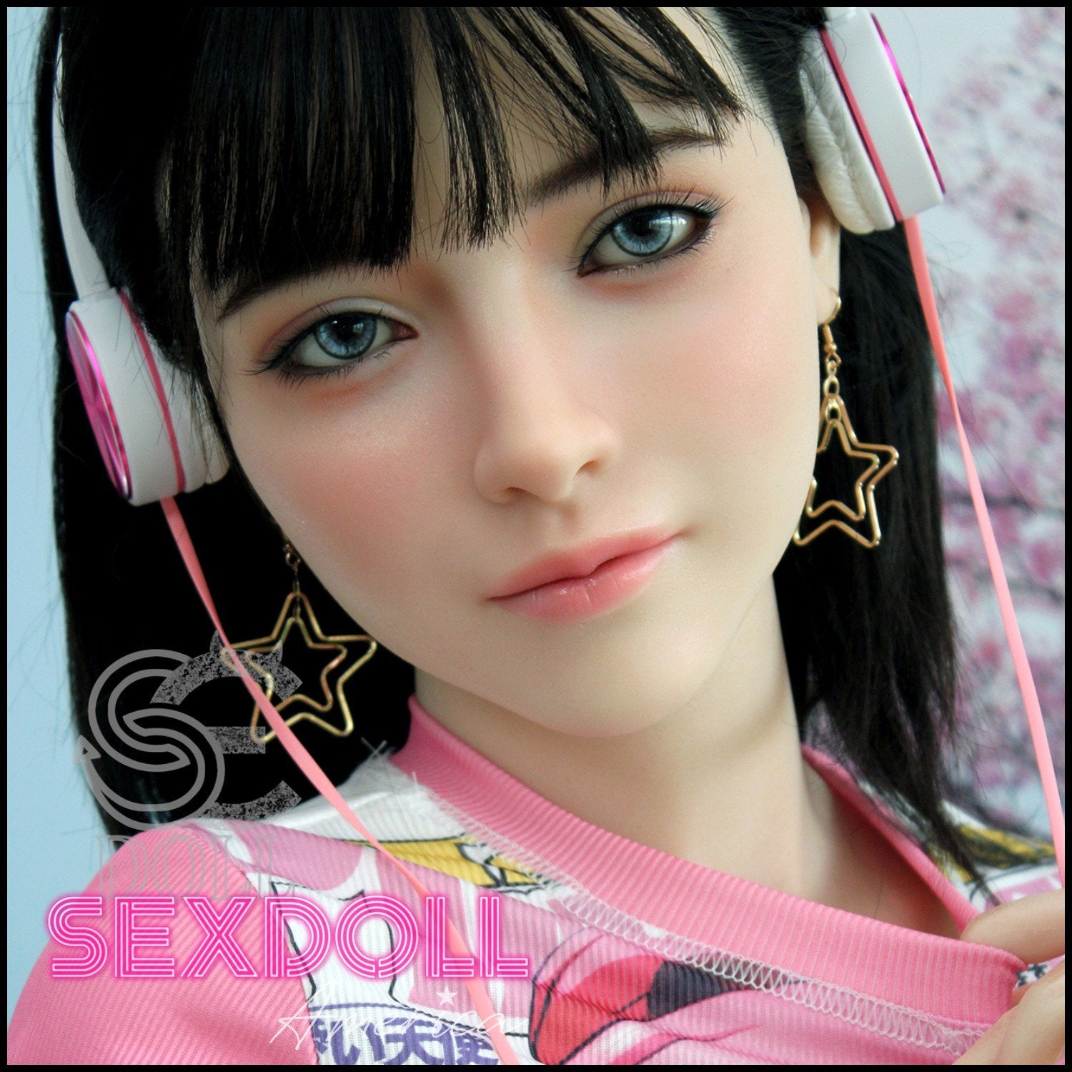 Realistic Sex Doll 161 (5'3") E-Cup Annika Black Hair (Head #068SO) Full Silicone - SE Doll by Sex Doll America