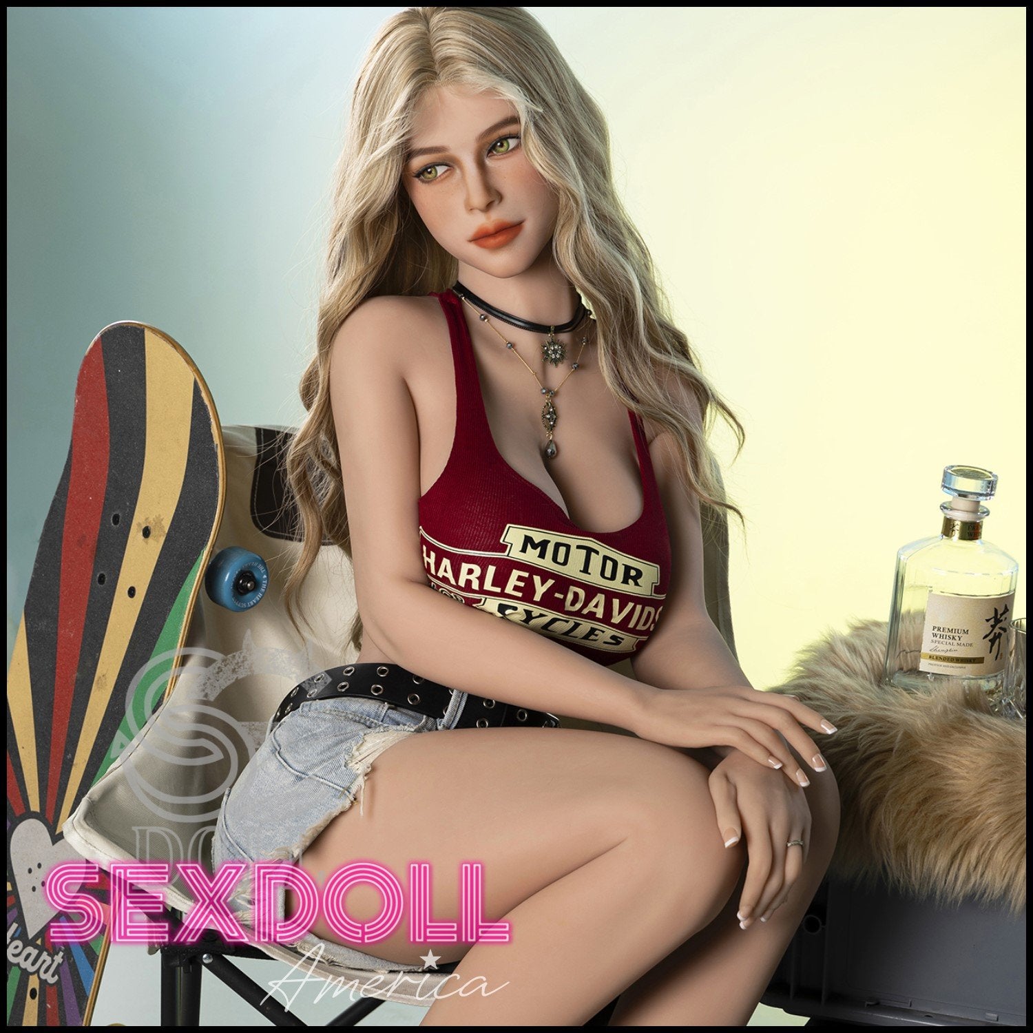 Realistic Sex Doll 161 (5'3") F-Cup Hannah (Head #128) - SE Doll by Sex Doll America