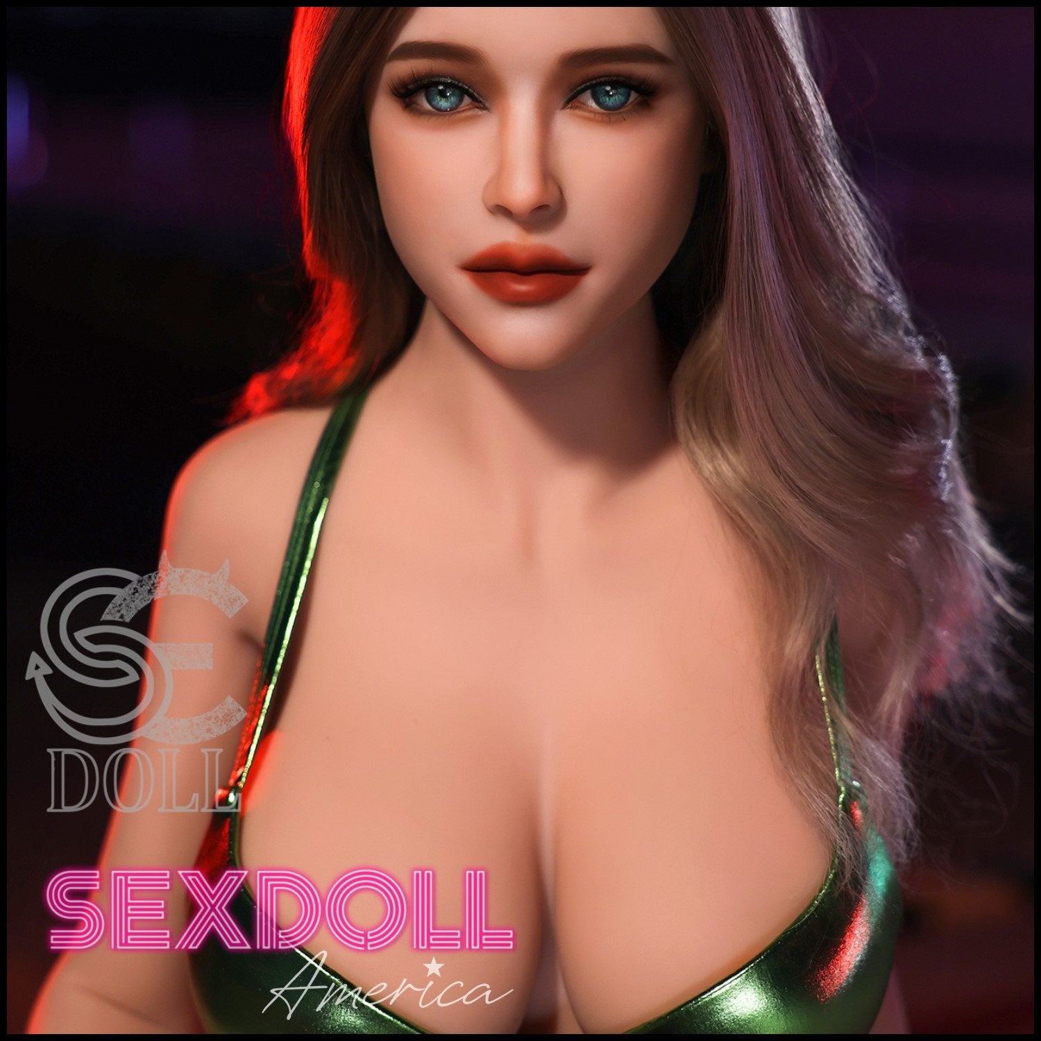 Realistic Sex Doll 161 (5'3") F-Cup Hannah Sexy (Head #128) - SE Doll by Sex Doll America
