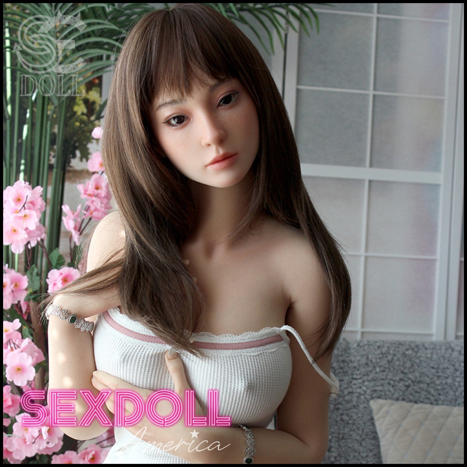 Realistic Sex Doll 161 (5'3") C-Cup Miori (Head #162SC) Full Silicone - SE Doll by Sex Doll America