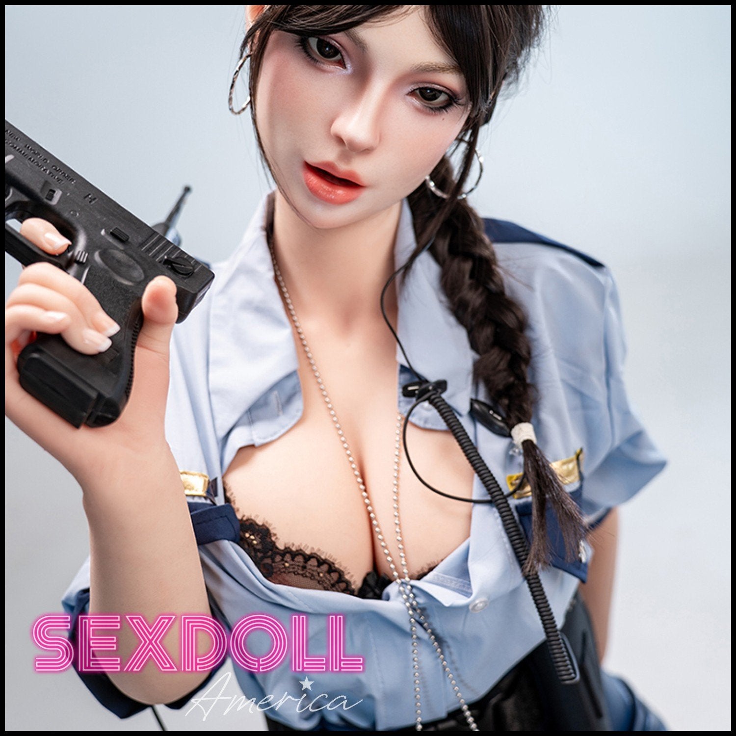 Realistic Sex Doll 161 (5'3") C-Cup Nadia Voss.B (Head #146SO) Full Silicone - SE Doll by Sex Doll America