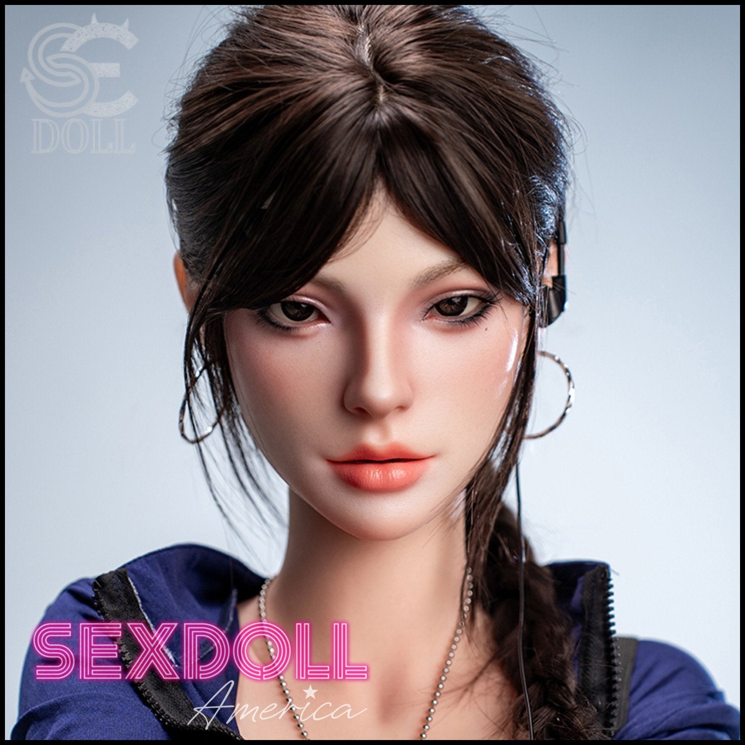 Realistic Sex Doll 161 (5'3") C-Cup Nadia Voss.B (Head #146SO) Full Silicone - SE Doll by Sex Doll America