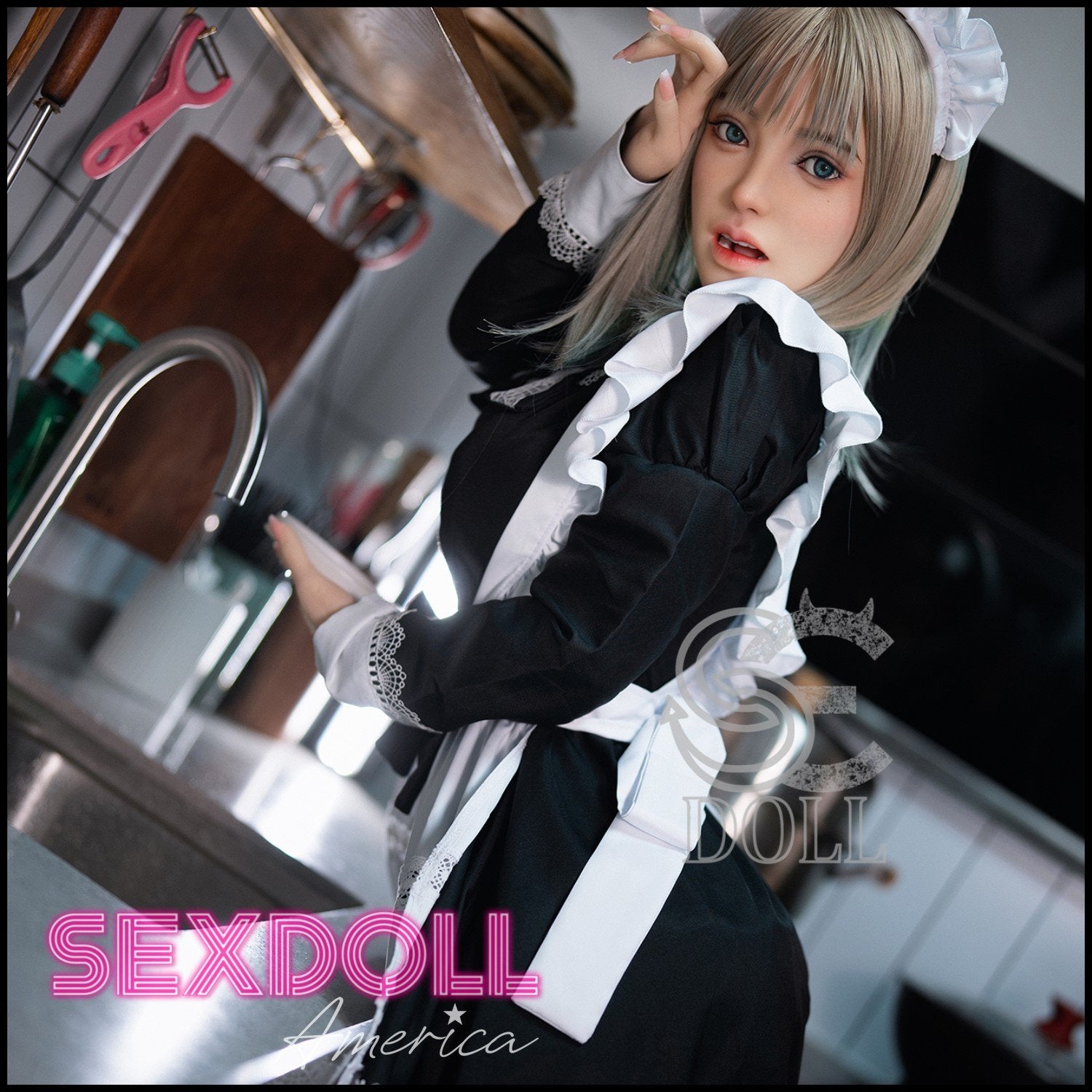 Realistic Sex Doll 161 (5'3") E-Cup Vicky (Head #020SO) Full Silicone - SE Doll by Sex Doll America