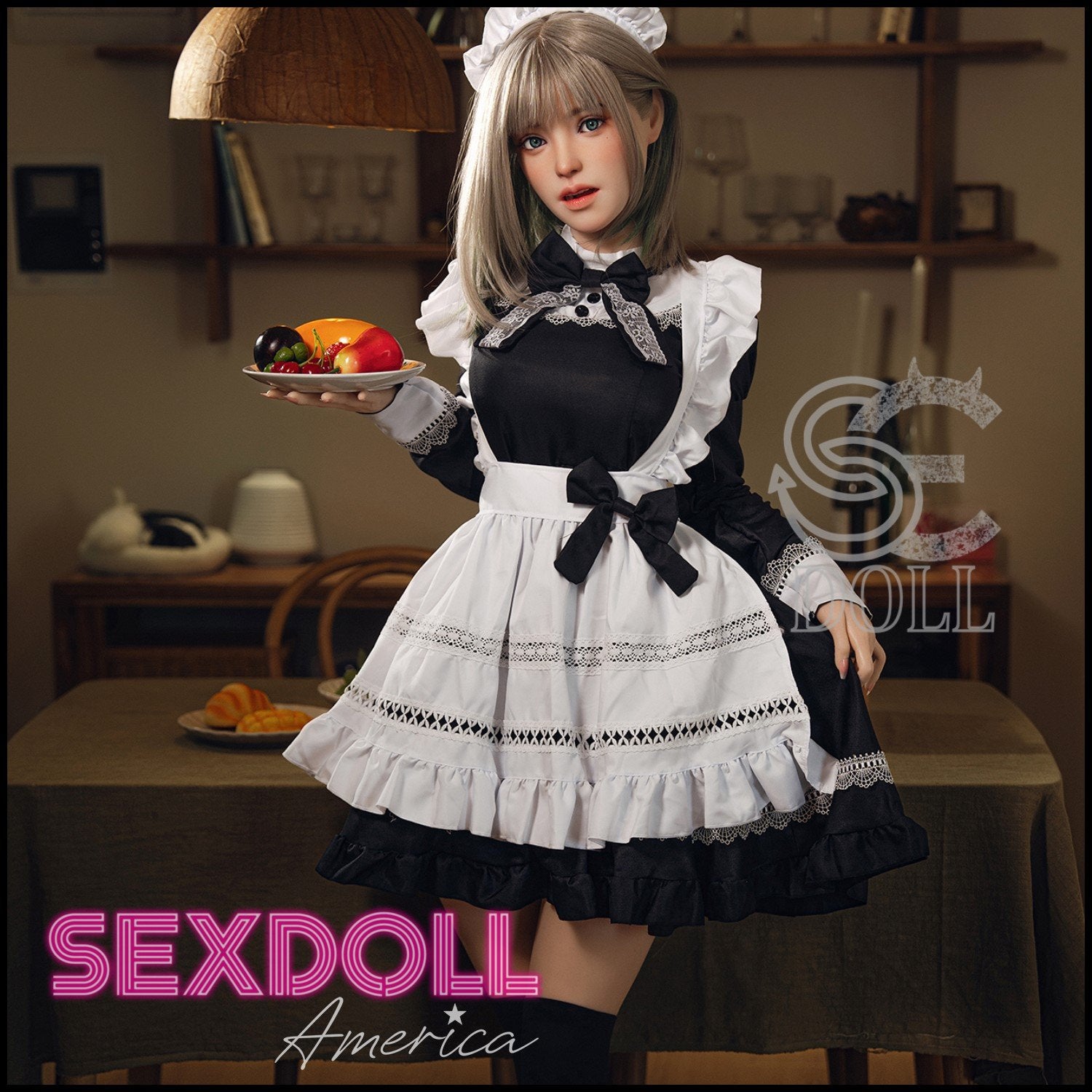 Realistic Sex Doll 161 (5'3") E-Cup Vicky (Head #020SO) Full Silicone - SE Doll by Sex Doll America