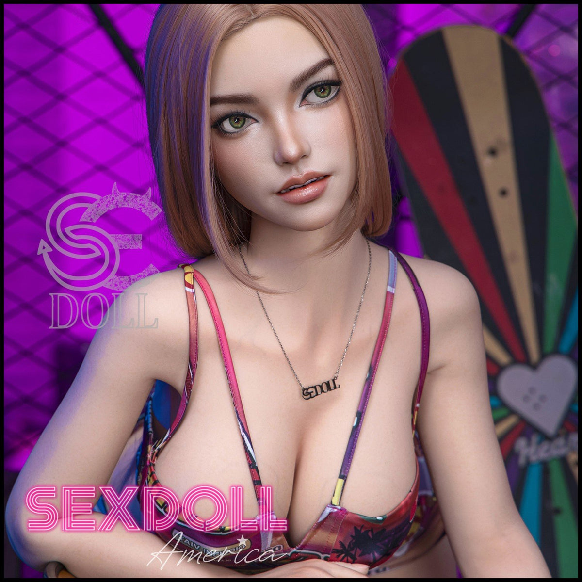 Realistic Sex Doll 161 (5'3") E-Cup Vicky Sexy (Head #020SO) Full Silicone - SE Doll by Sex Doll America