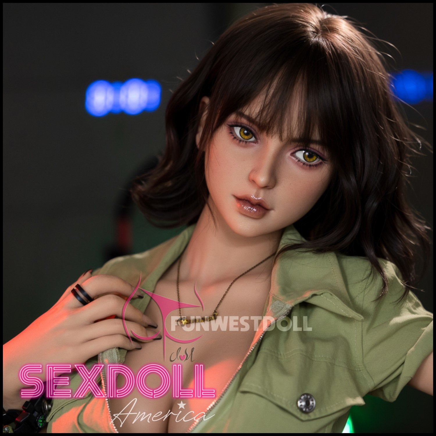 Realistic Sex Doll 162 (5'4") F-Cup Lily (Head #36) - FunWestDoll by Sex Doll America