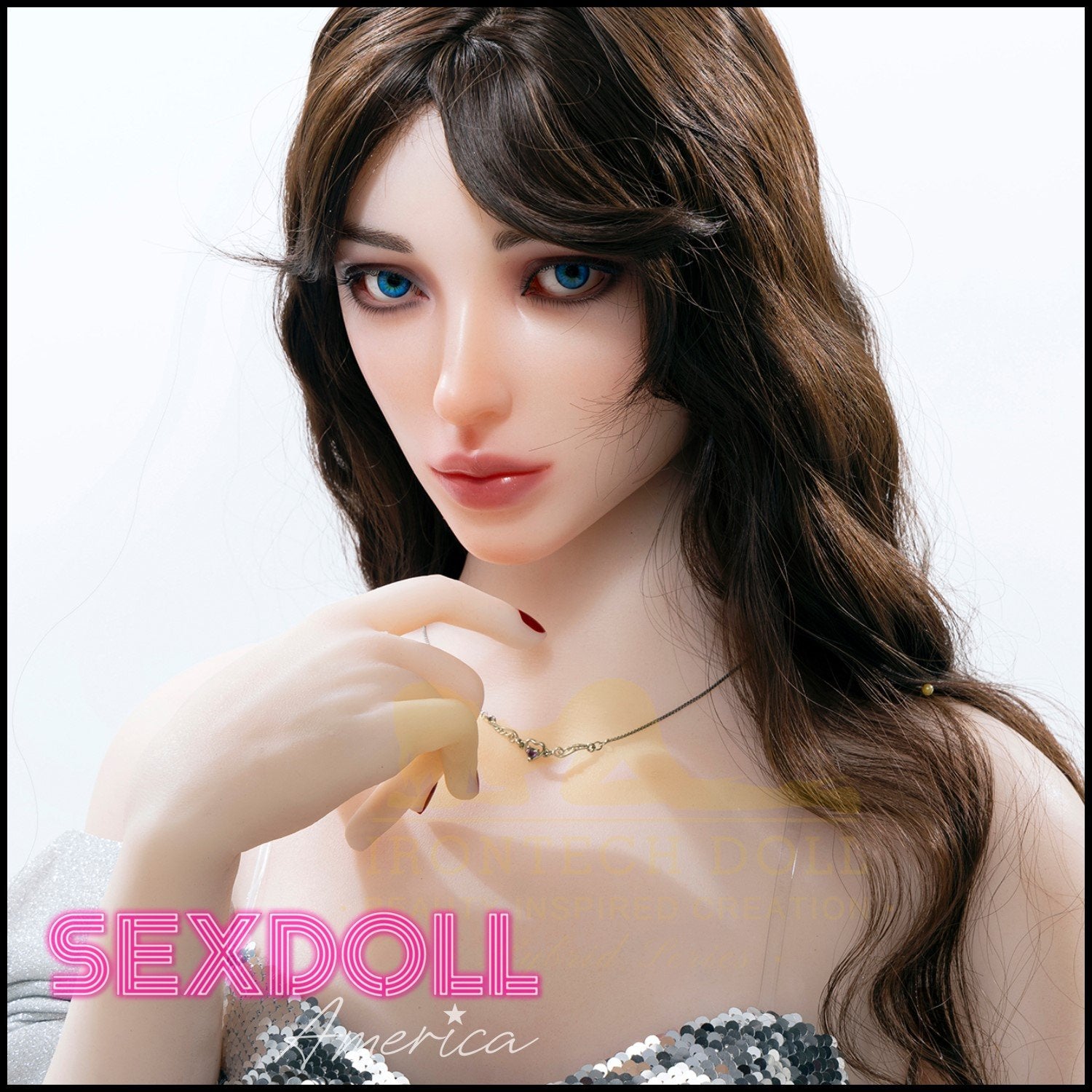Realistic Sex Doll 162 (5'4") D-Cup Gia (Silicone Head #S47) Hybrid - IRONTECH Dolls by Sex Doll America