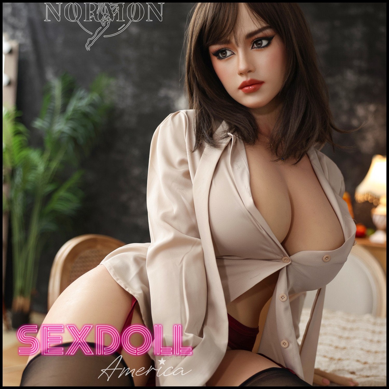 Realistic Sex Doll 162 (5'4") I-Cup Suki NM024 - Full Silicone - Normon Doll by Sex Doll America