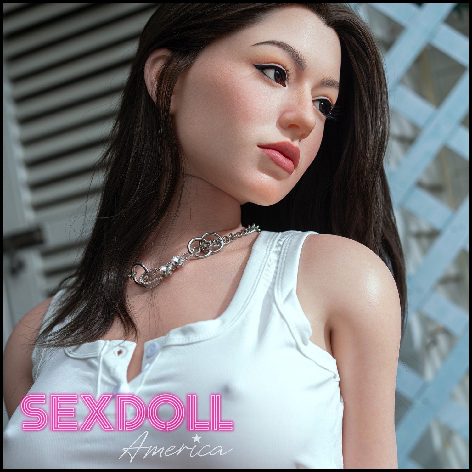 Realistic Sex Doll 162 (5'4") D-Cup Nora Inspiration Series (Head #GE47_1) Full Silicone - Zelex by Sex Doll America