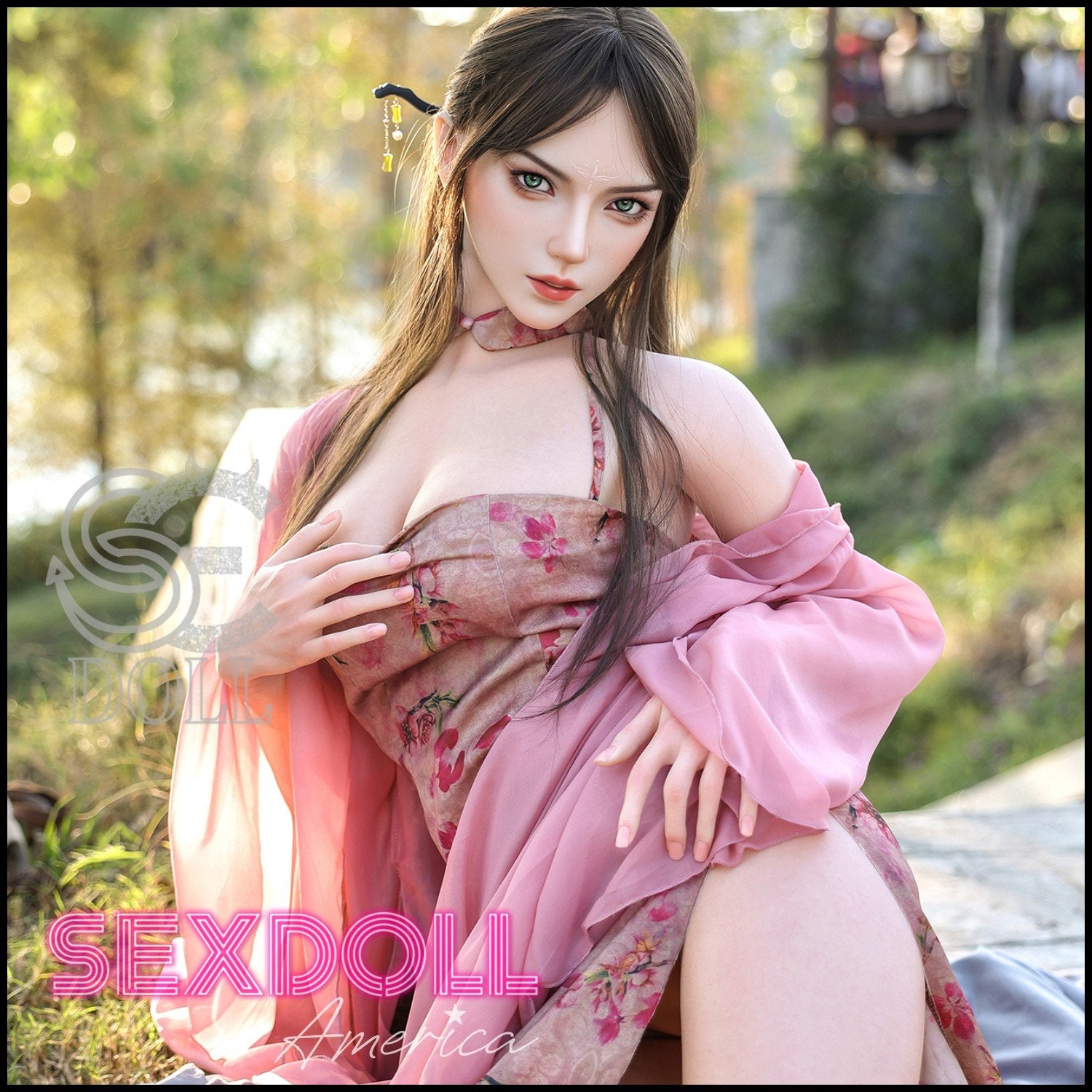 Realistic Sex Doll 163 (5'4") E-Cup Bridget (Head #130SC) Full Silicone - SE Doll by Sex Doll America