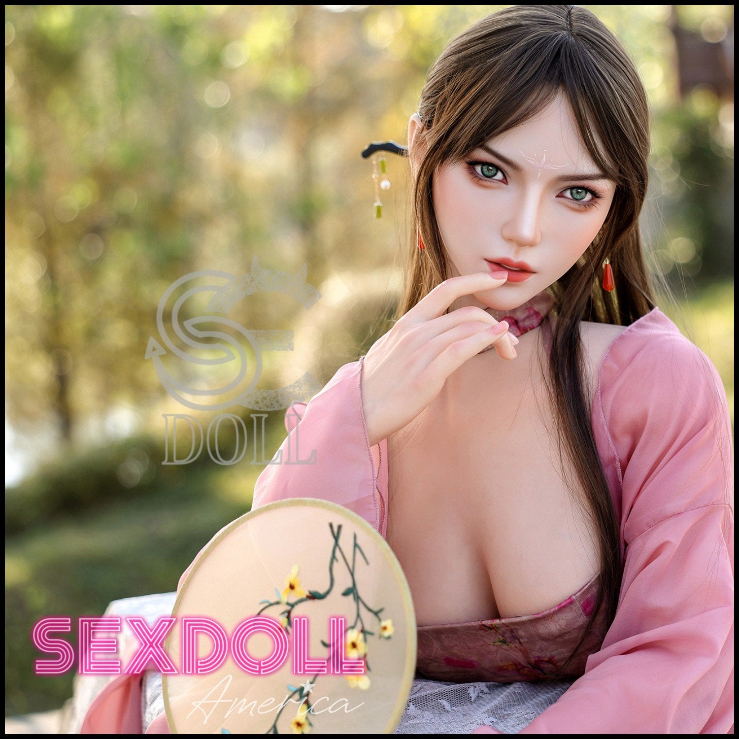 Realistic Sex Doll 163 (5'4") C-Cup Bridget. C (Head #130) Full Silicone - SE Doll by Sex Doll America