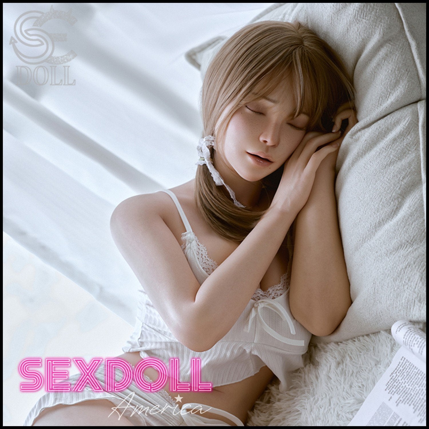 Realistic Sex Doll 163 (5'4") C-Cup Jenny (Head #088SO) Full Silicone - SE Doll by Sex Doll America