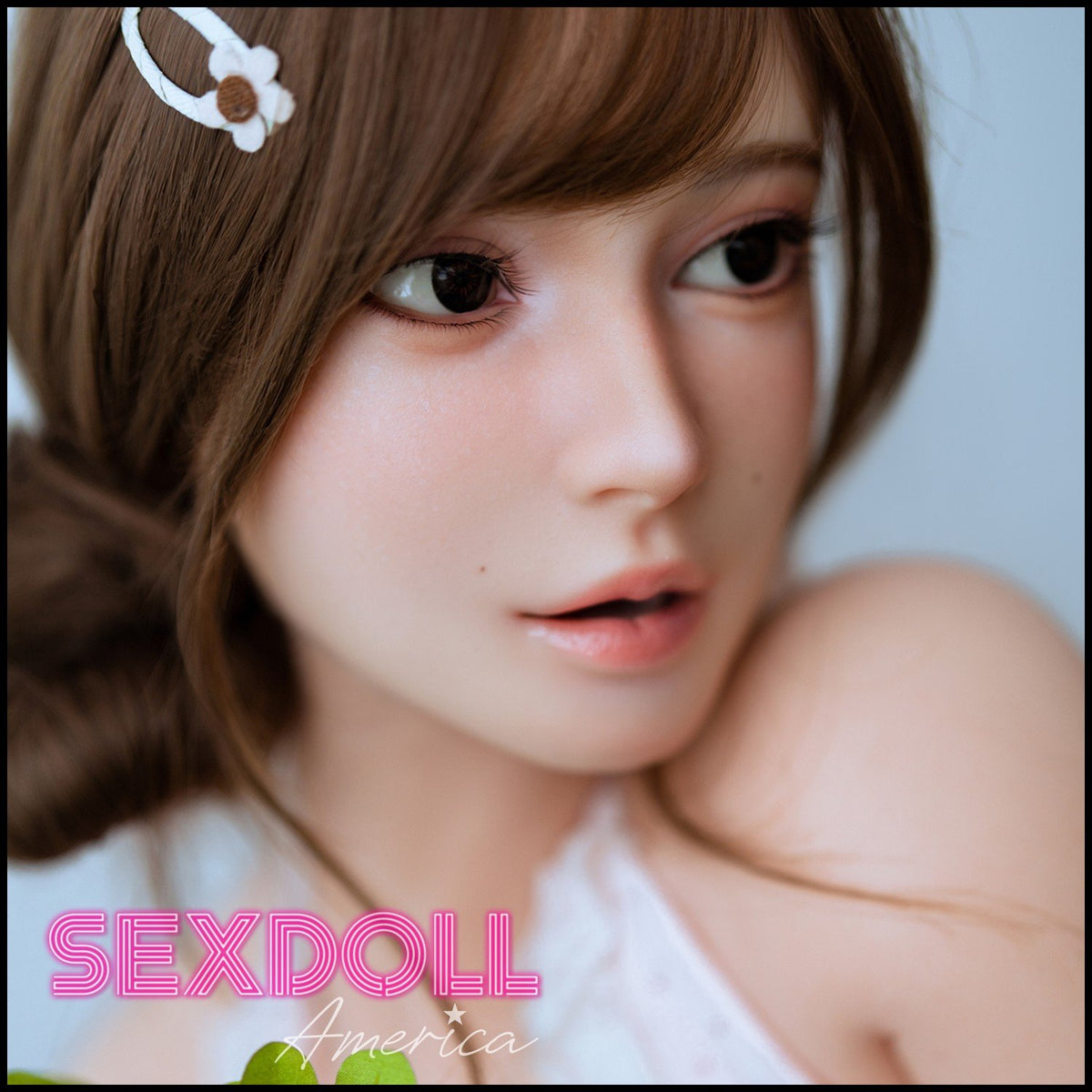 Realistic Sex Doll 163 (5'4") C-Cup Maya B. (Head #138SO) Full Silicone - SE Doll by Sex Doll America