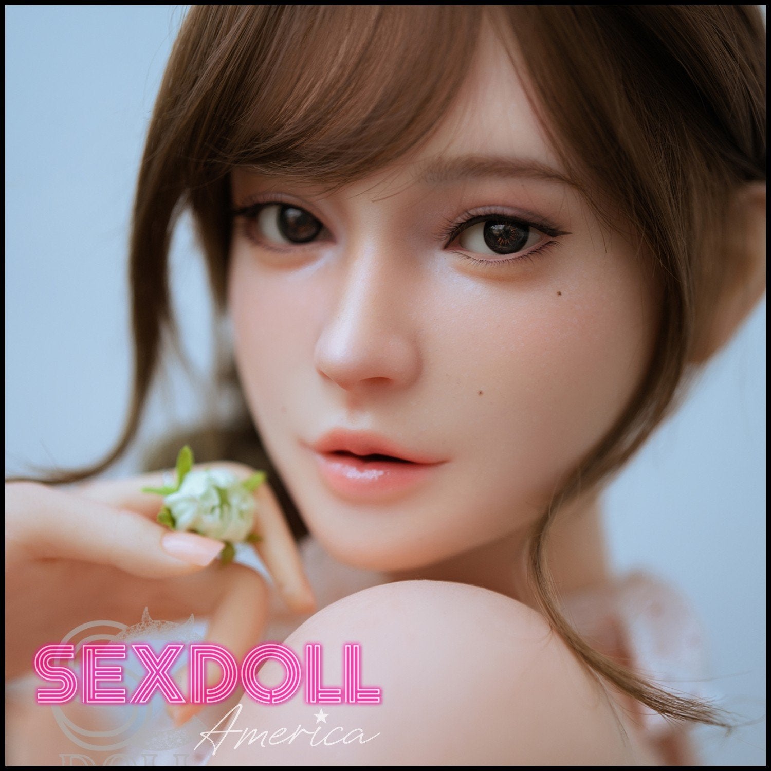 Realistic Sex Doll 163 (5'4") C-Cup Maya B. (Head #138SO) Full Silicone - SE Doll by Sex Doll America