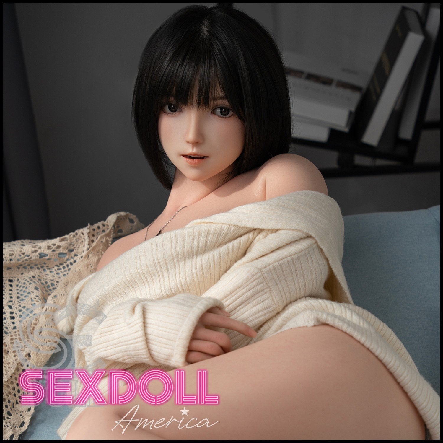 Realistic Sex Doll 163 (5'4") C-Cup Yuuki J. (Head #076) Full Silicone - SE Doll by Sex Doll America