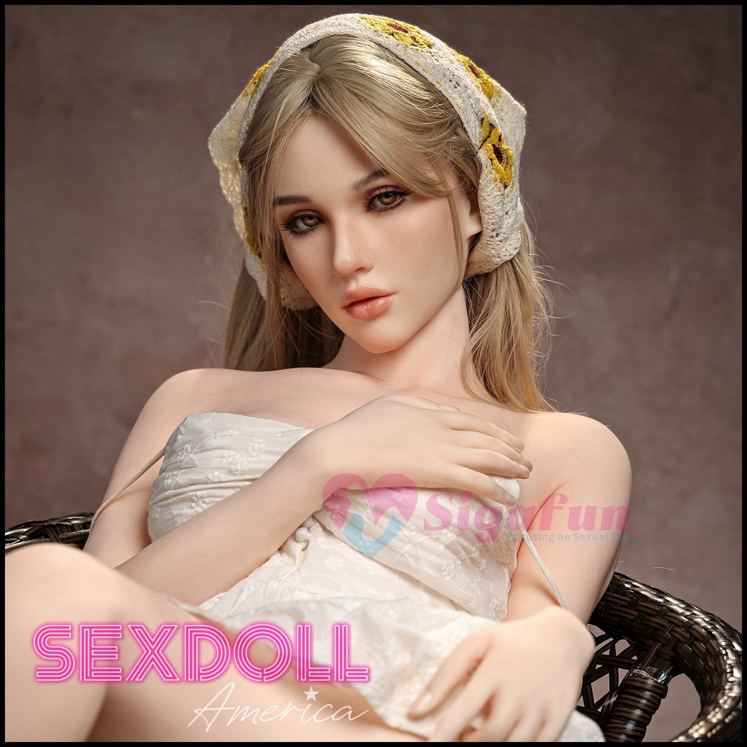 Realistic Sex Doll 163 (5'4") F-Cup Cecily (Head #SG2) - Sigafun by Sex Doll America