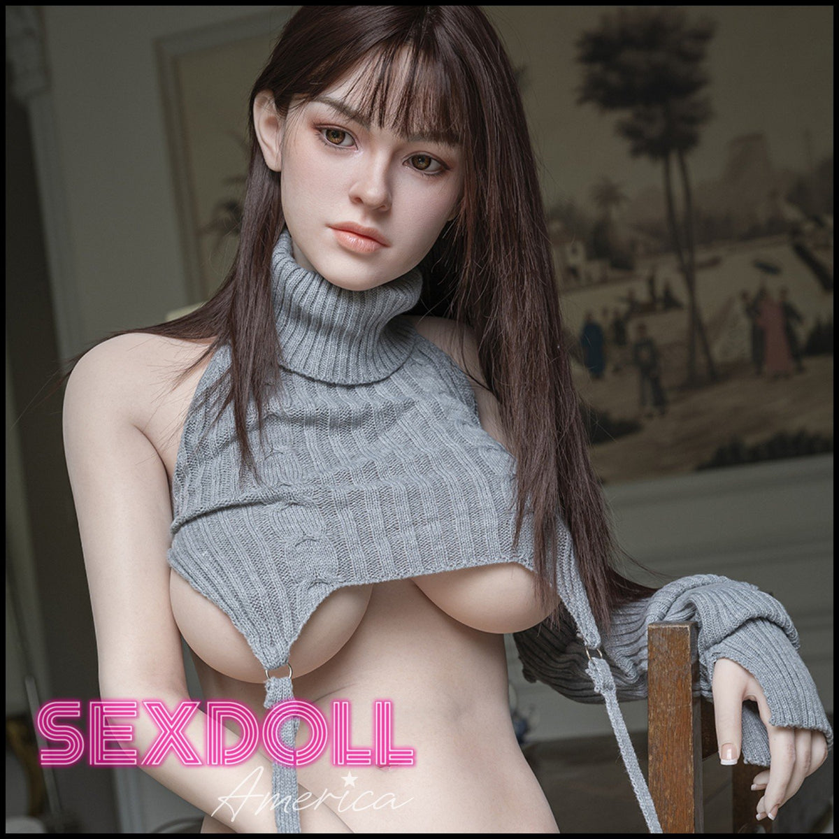 Realistic Sex Doll 163 (5'4") G-Cup Chloe (Silicone Head) - Starpery by Sex Doll America