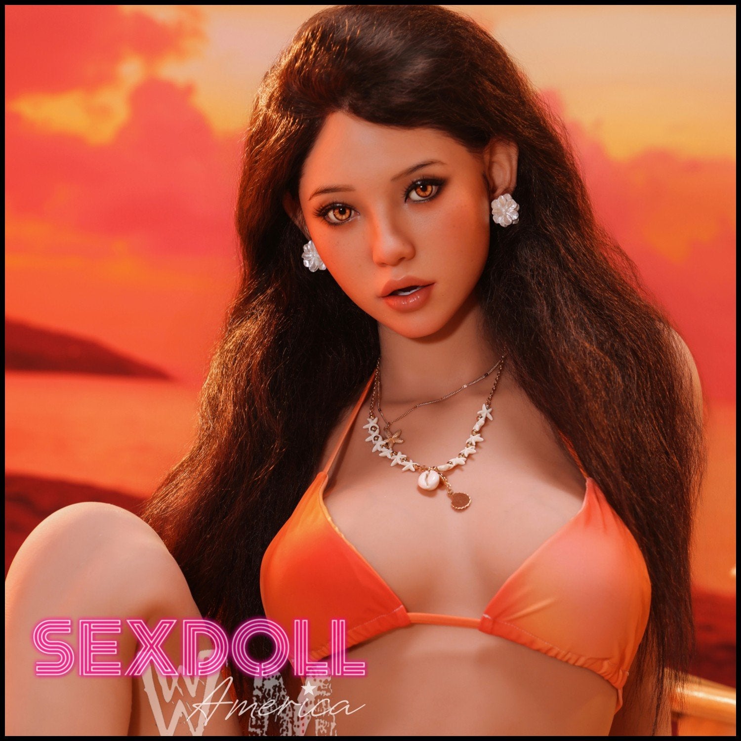 Realistic Sex Doll 163 (5'4") C-Cup Summer (Head #135) - WM Doll by Sex Doll America