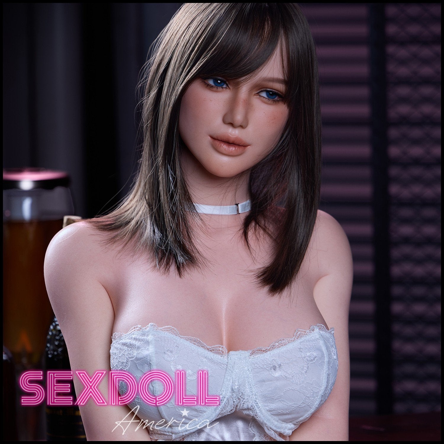 Realistic Sex Doll 164 (5'5") H-Cup Celine AIO Natural (Head #S13) Full Silicone - IRONTECH Dolls by Sex Doll America