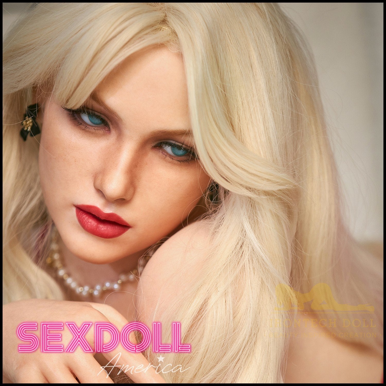 Realistic Sex Doll 164 (5'5") H-Cup Chloe (Silicone Head #S44) Plus - IRONTECH Dolls by Sex Doll America