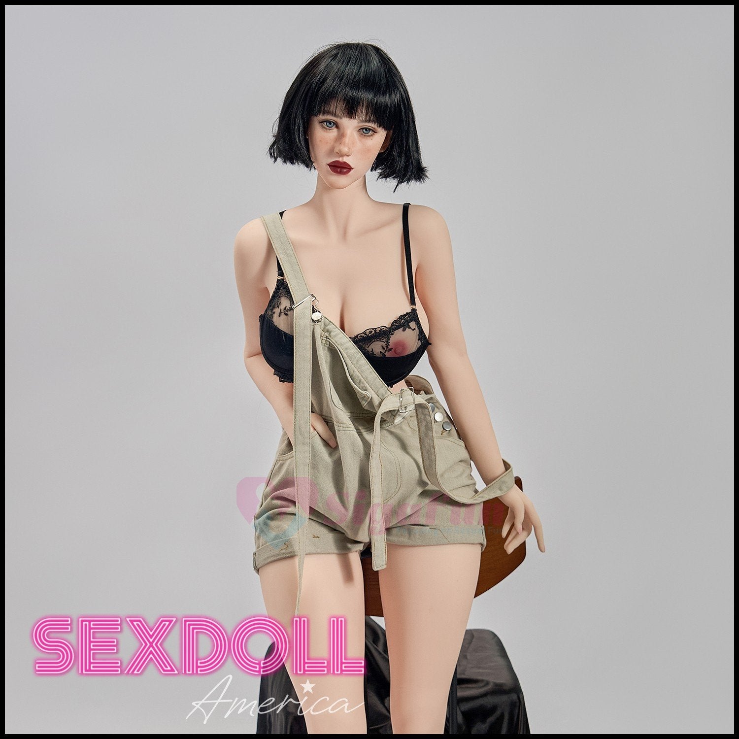 Realistic Sex Doll 164 (5'5") I-Cup Cecily Short Hair (Head #SG2) - Sigafun by Sex Doll America