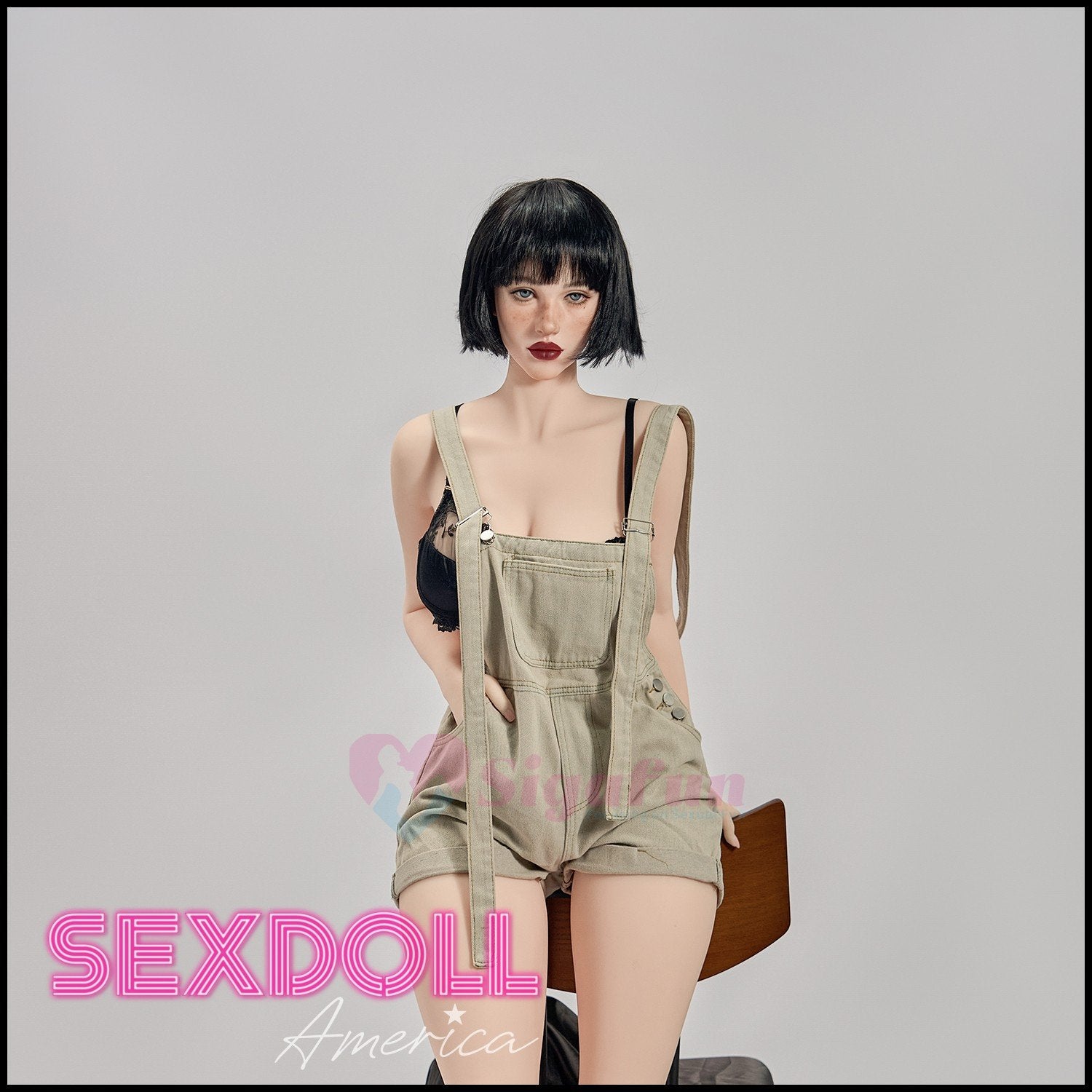 Realistic Sex Doll 164 (5'5") I-Cup Cecily Short Hair (Head #SG2) - Sigafun by Sex Doll America