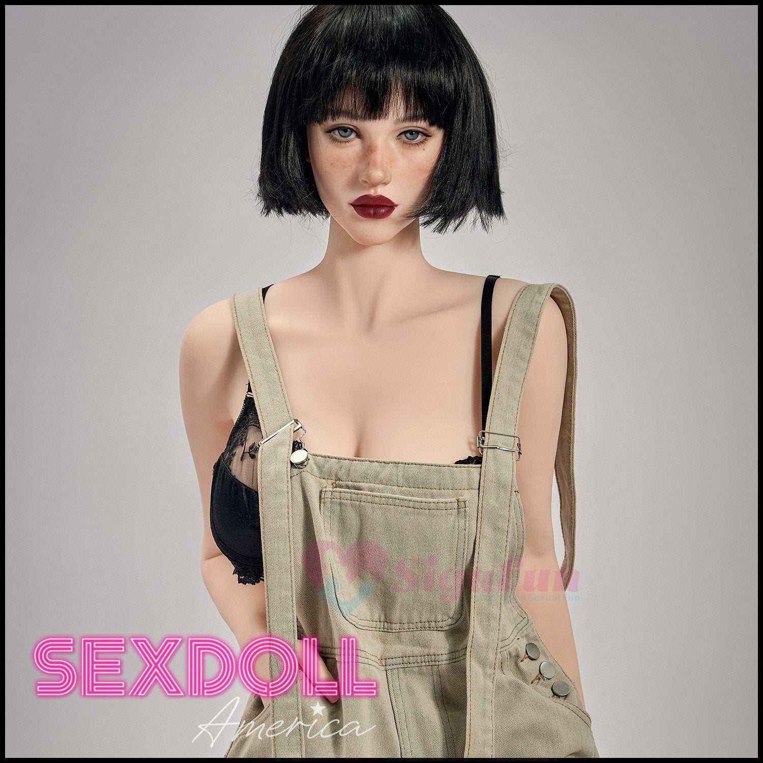Realistic Sex Doll 164 (5'5") I-Cup Cecily Short Hair (Head #SG2) - Sigafun by Sex Doll America