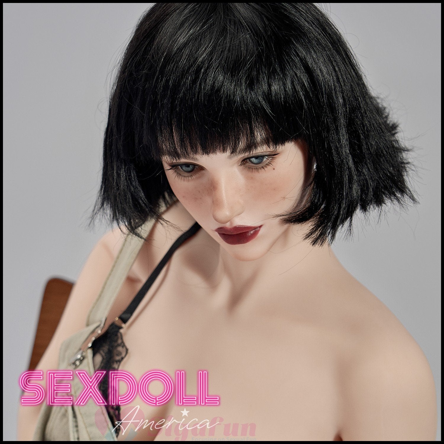 Realistic Sex Doll 164 (5'5") I-Cup Cecily Short Hair (Head #SG2) - Sigafun by Sex Doll America