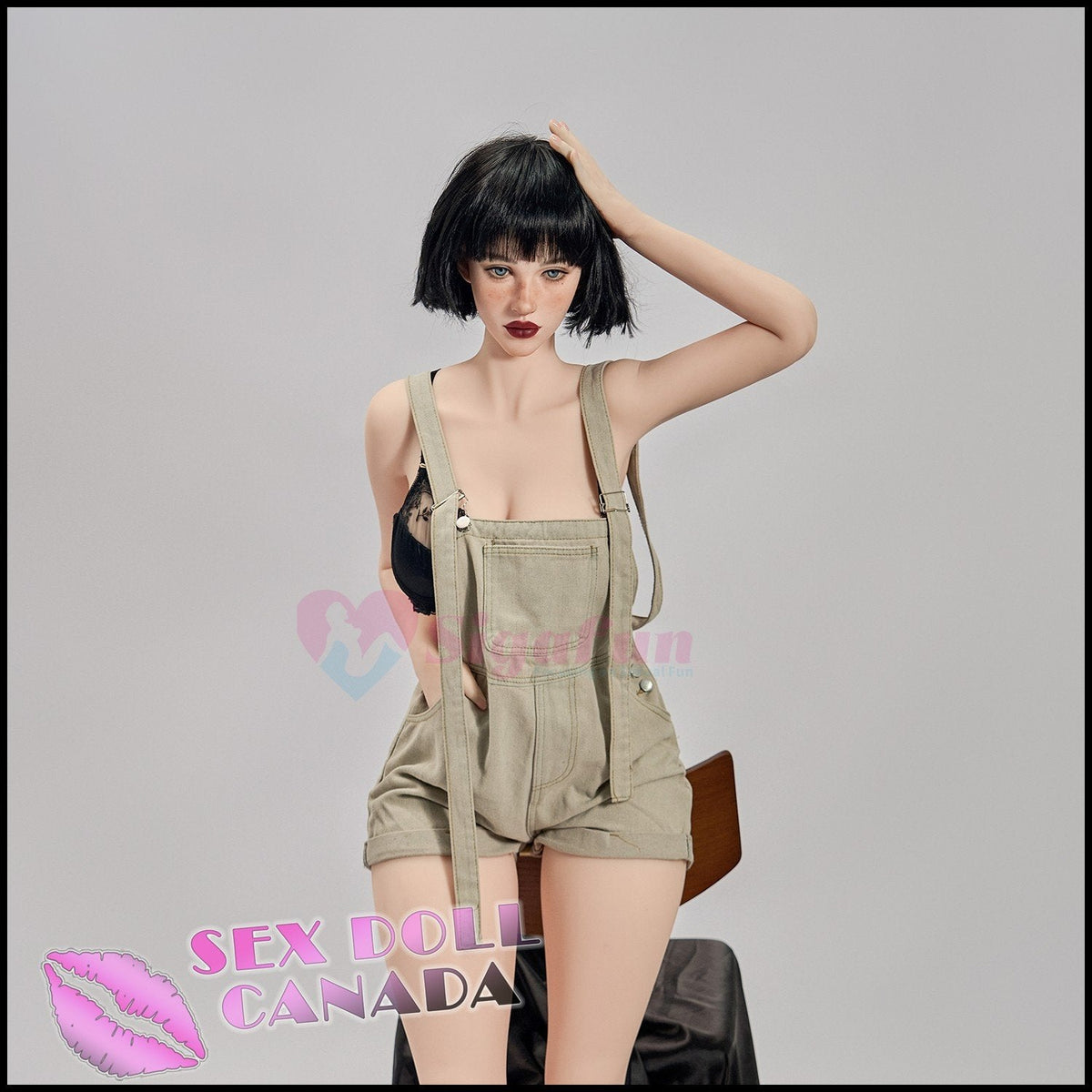 Realistic Sex Doll IN-STOCK - 164 (5'5") I-Cup Cecily Short Hair (Head #SG2) (USA) - Sigafun by Sex Doll America