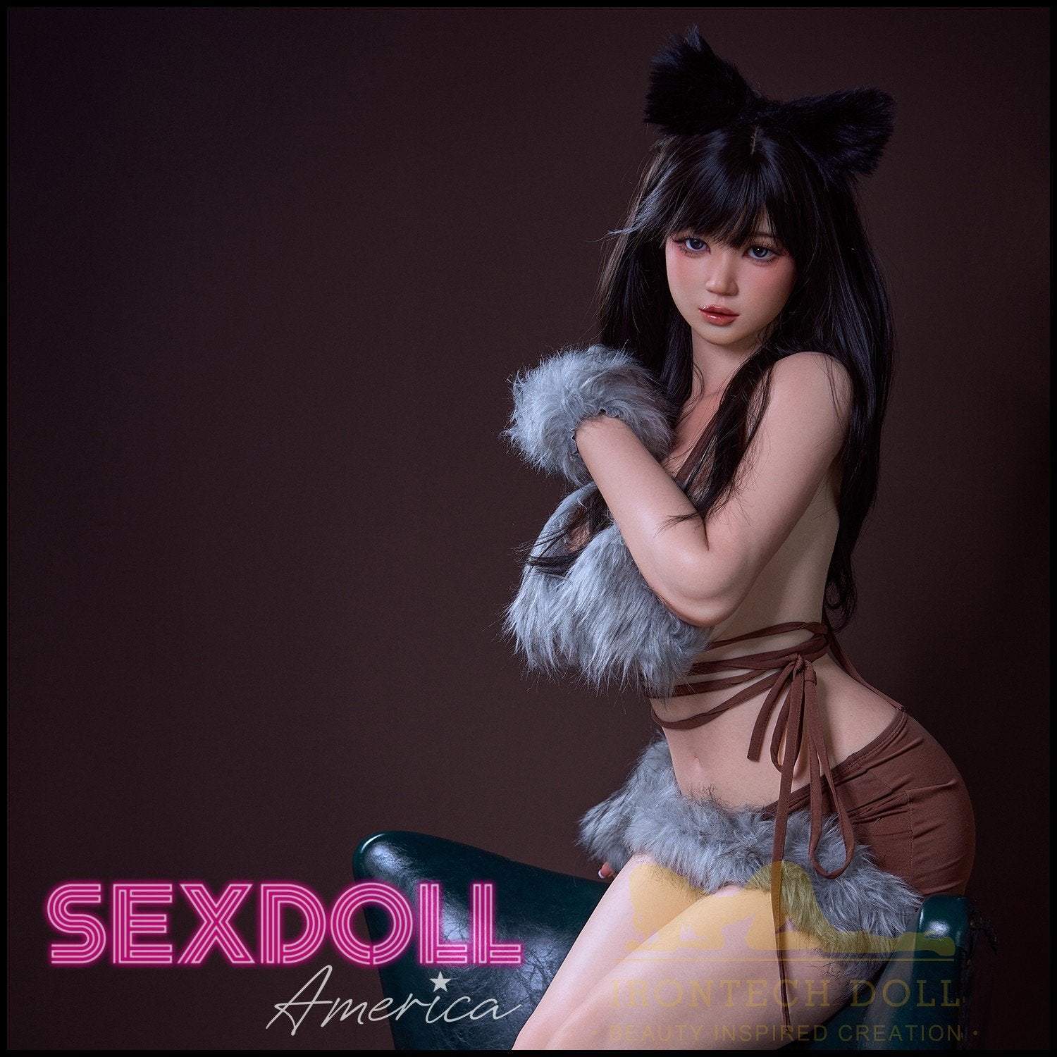 Realistic Sex Doll 165 (5'5") I-Cup Nia (Head #T3) Wonder Dolly Full Silicone - IRONTECH Dolls by Sex Doll America