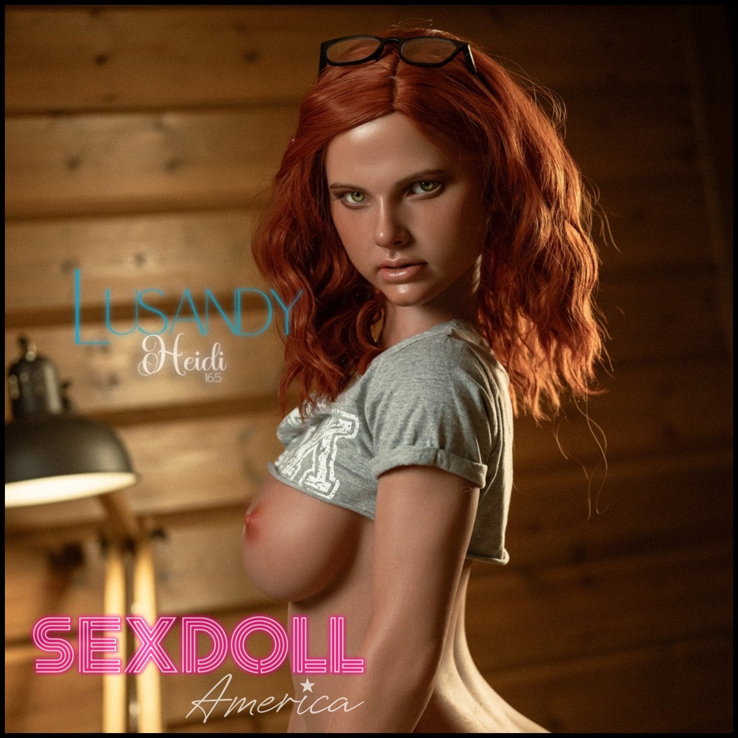 Realistic Sex Doll 165 (5'5") G-Cup Heidi - Full Silicone - Lusandy by Sex Doll America