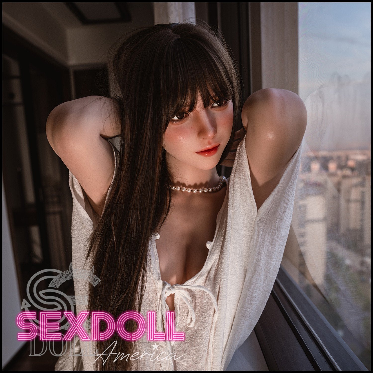 Realistic Sex Doll 165 (5'5") C-Cup Annika.J (Head #068SO) Full Silicone - SE Doll by Sex Doll America