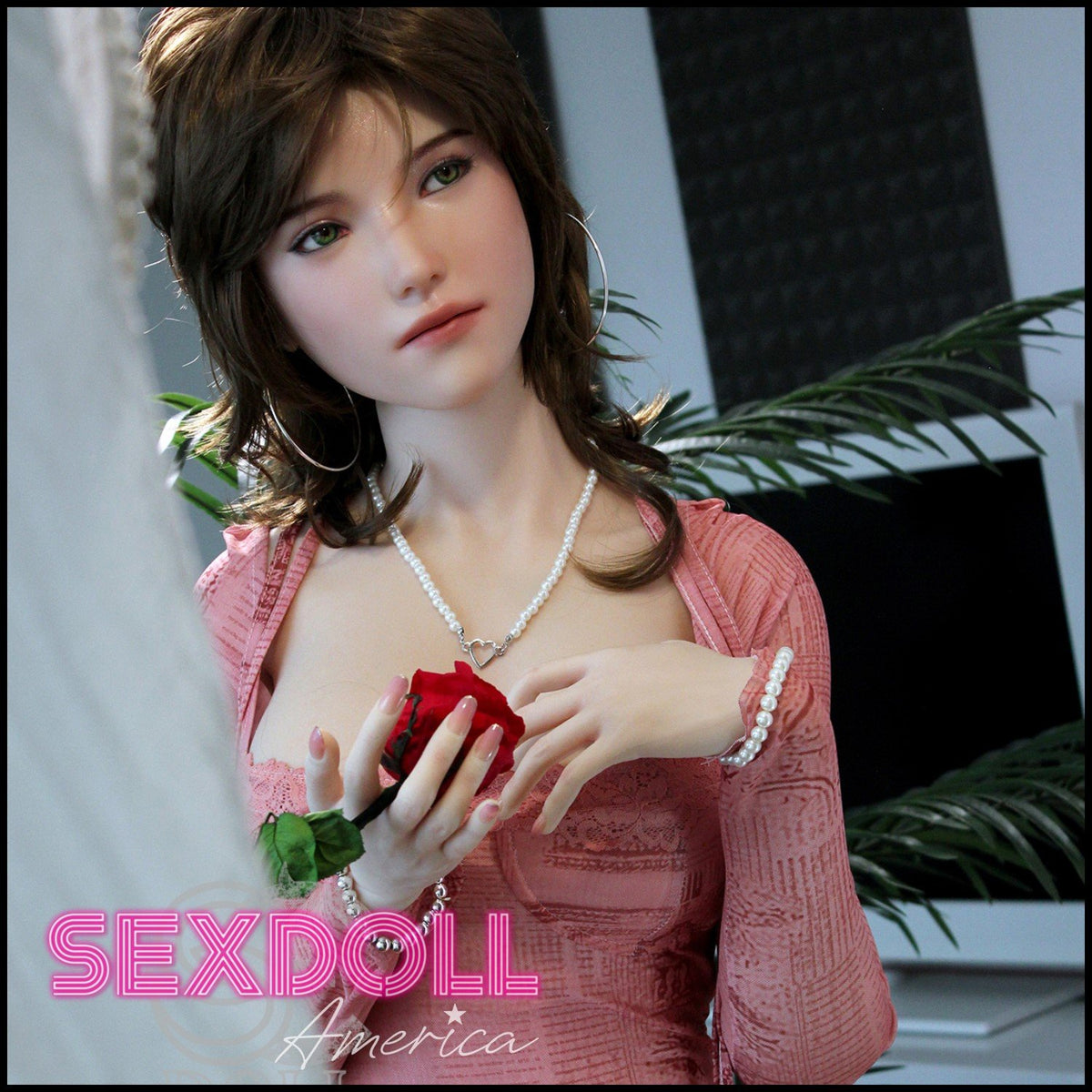 Realistic Sex Doll 165 (5'5") C-Cup Queena (Head #83SO) Full Silicone - SE Doll by Sex Doll America