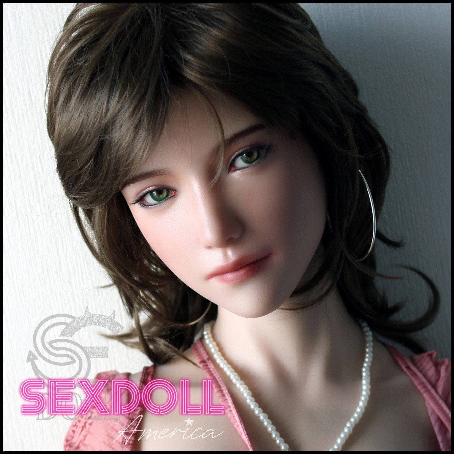 Realistic Sex Doll 165 (5'5") C-Cup Queena (Head #83SO) Full Silicone - SE Doll by Sex Doll America