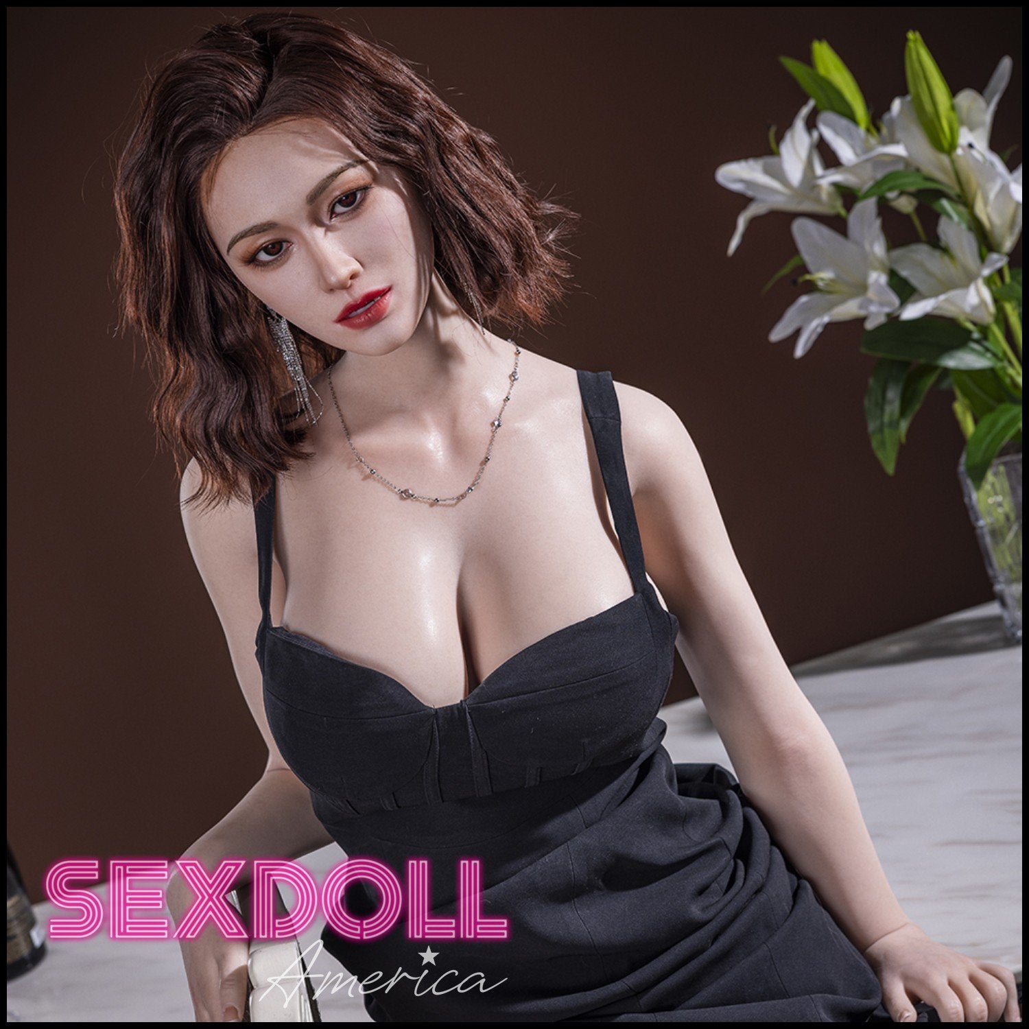 Realistic Sex Doll 165 (5'5") G-Cup Baochai (Silicone Head) - Starpery by Sex Doll America